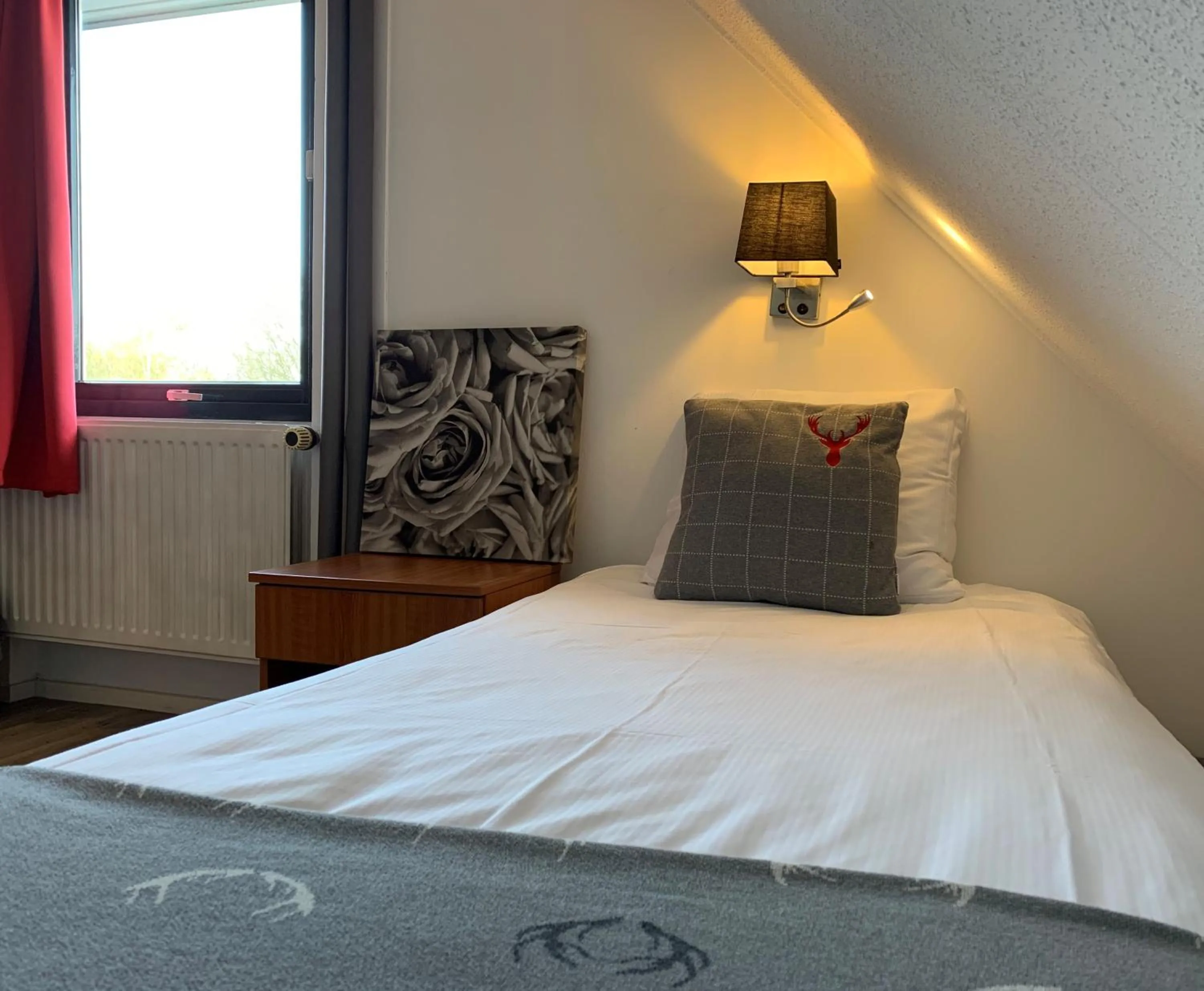 Bedroom, Bed in Hotel Wapen van Delden