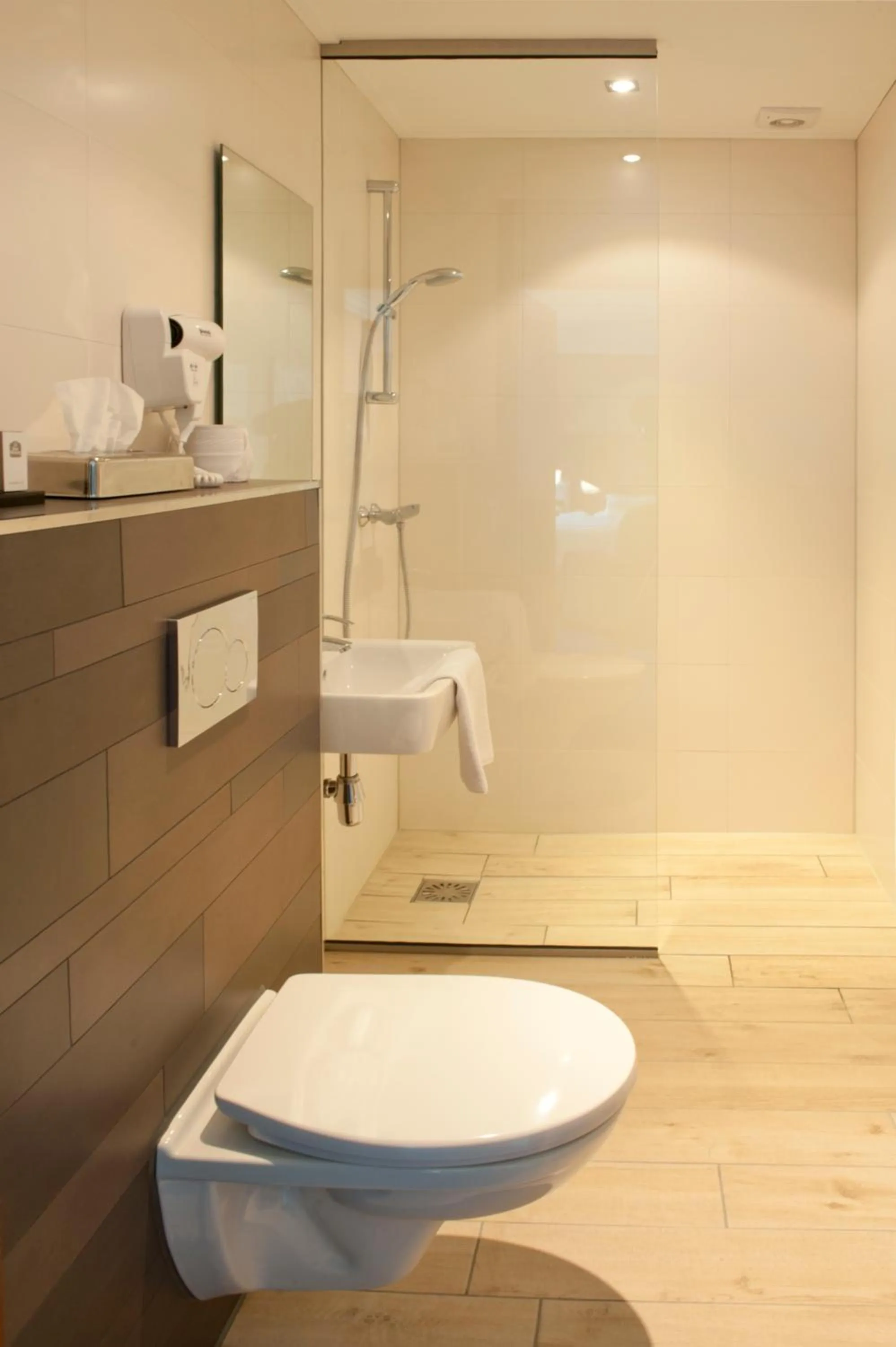 Bathroom in Hotel Wapen van Delden