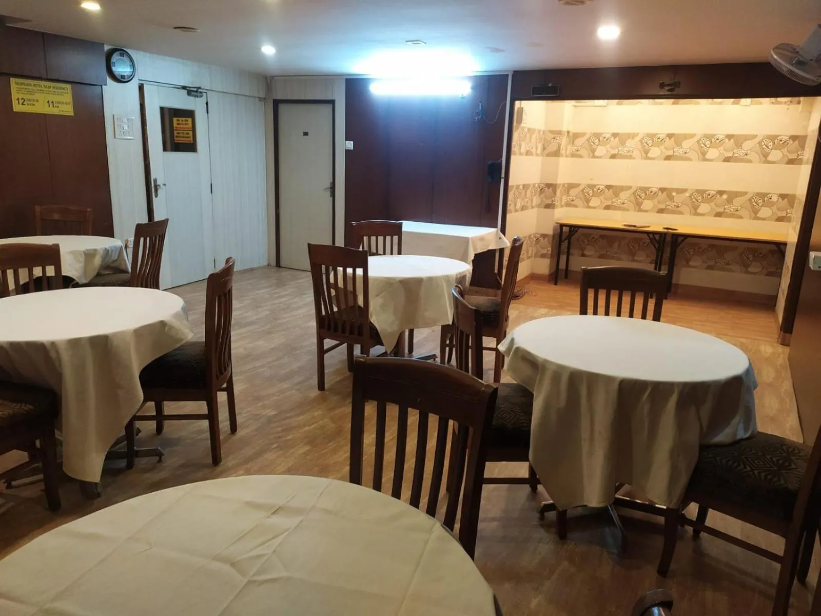 Restaurant/places to eat in Tuliip Residency