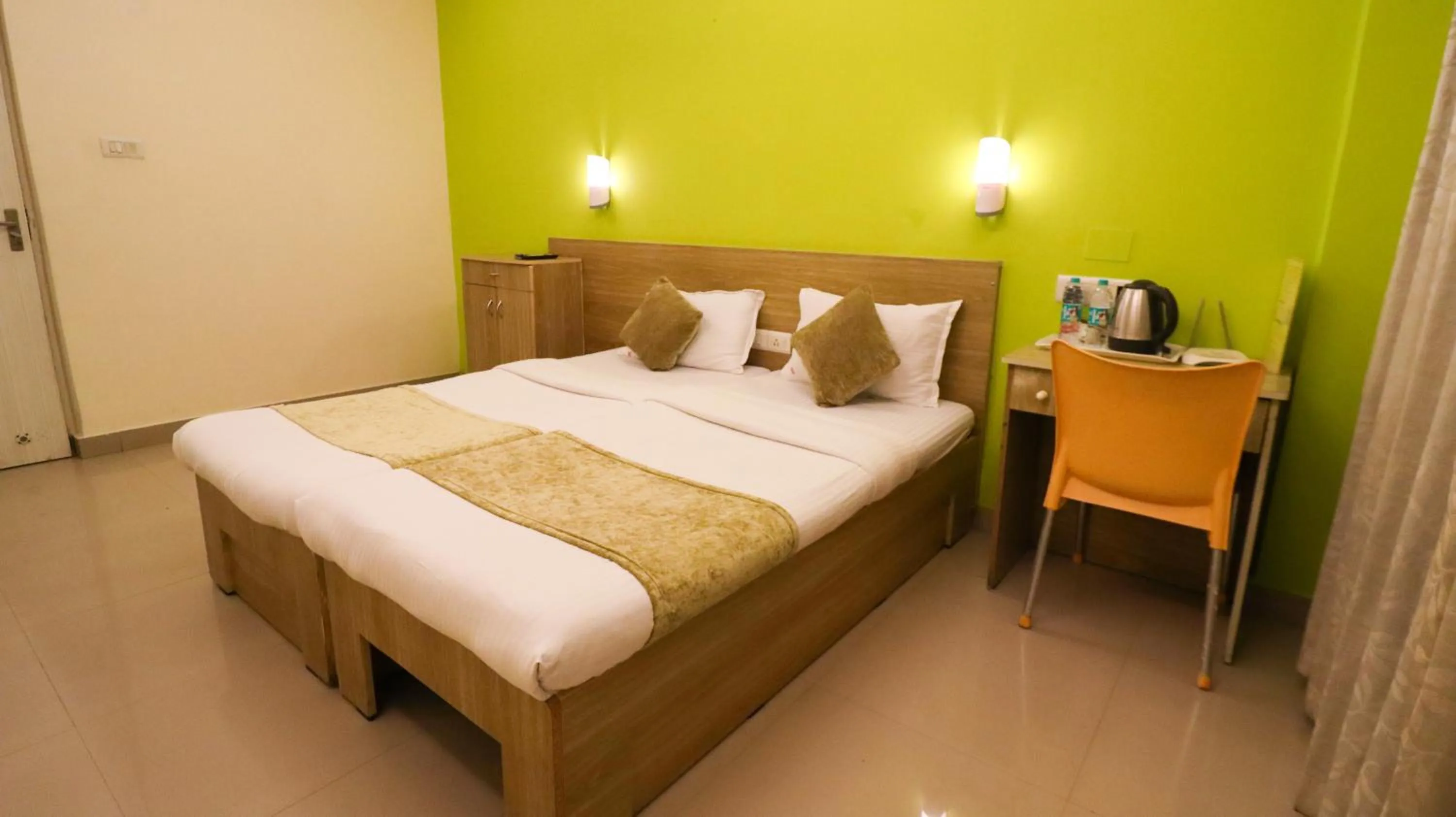 Bedroom, Bed in Tuliip Residency