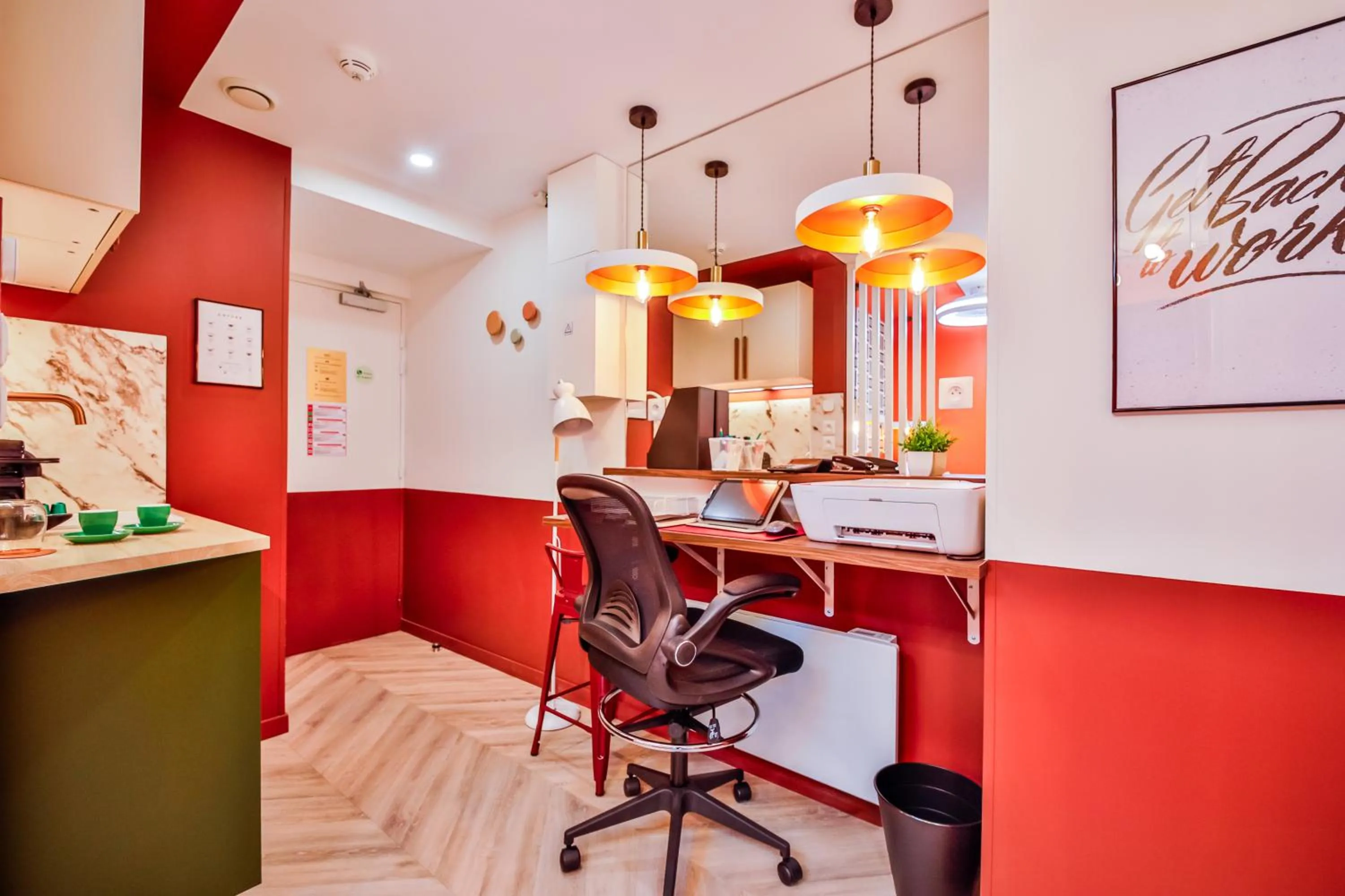 Living room in WS Molitor - Auteuil