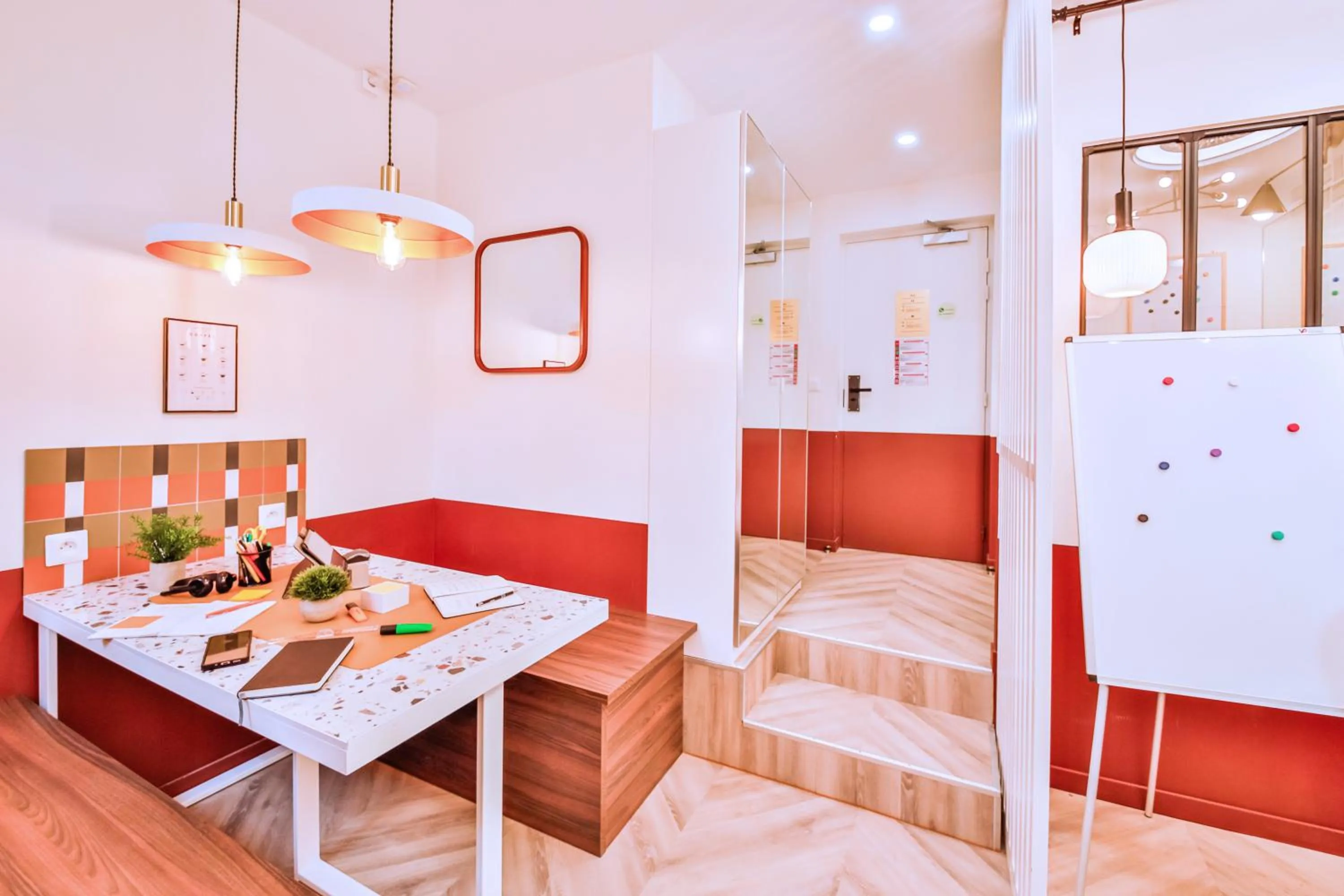 Living room, Bed in WS Molitor - Auteuil