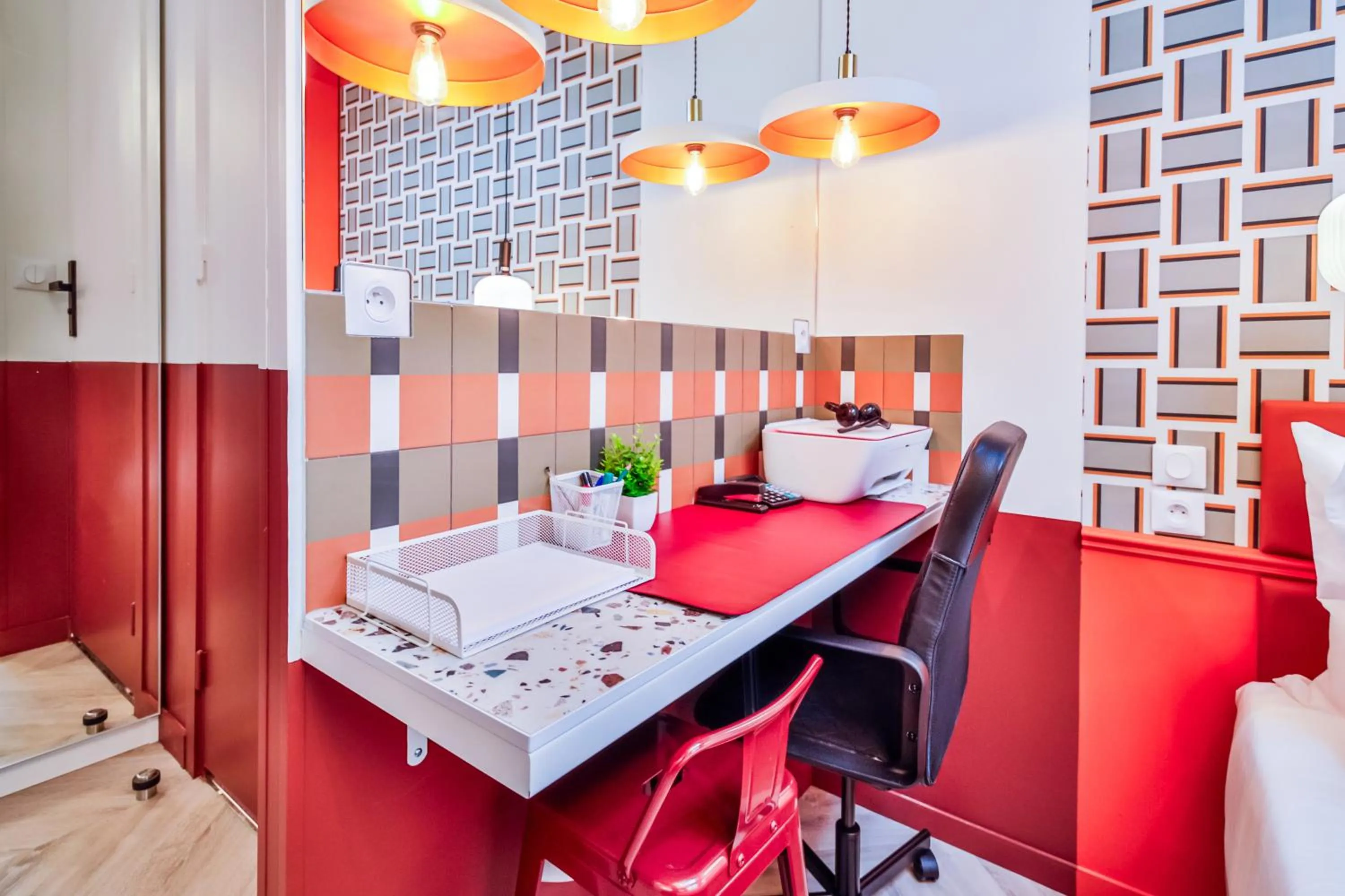 Living room in WS Molitor - Auteuil