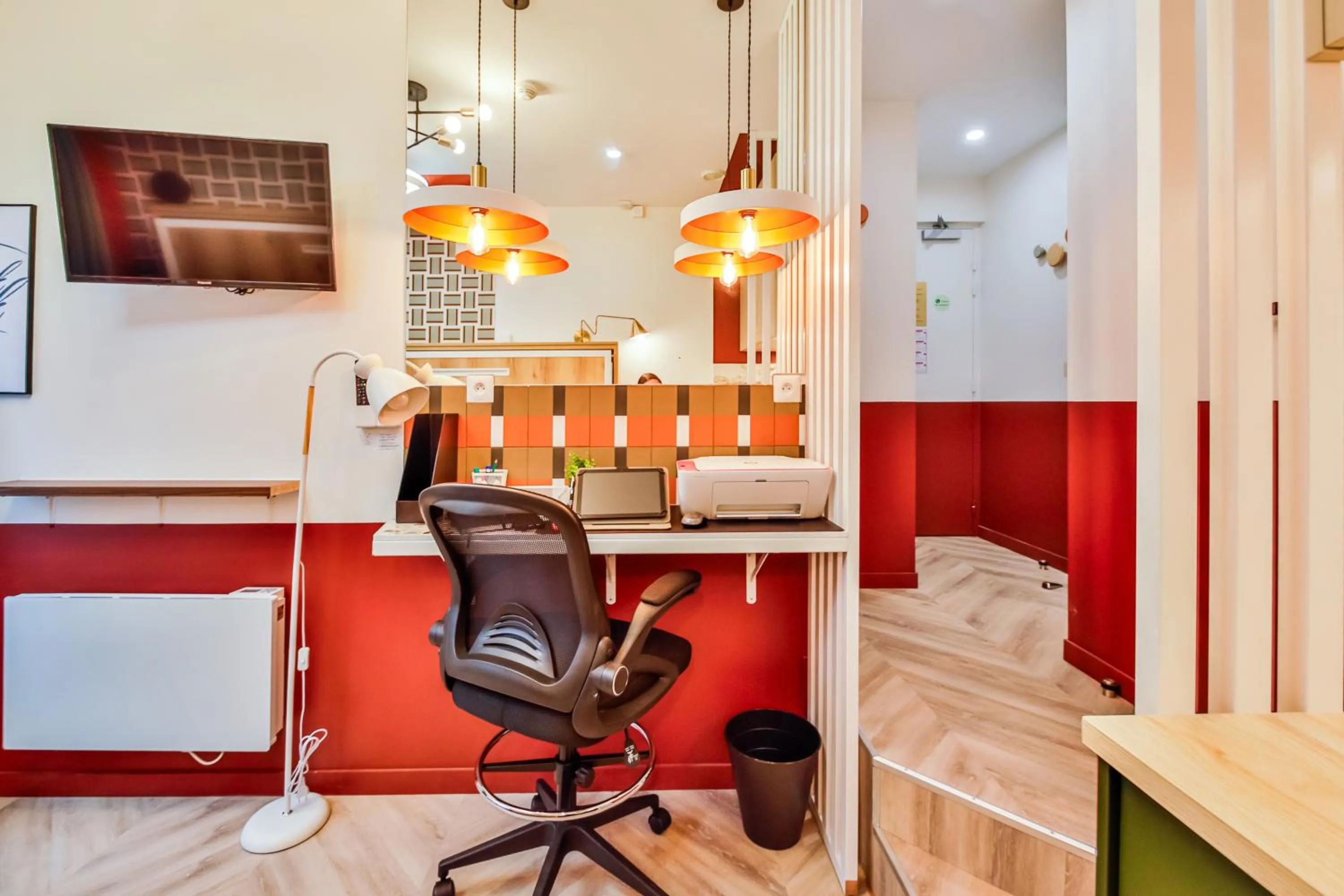 Living room in WS Molitor - Auteuil