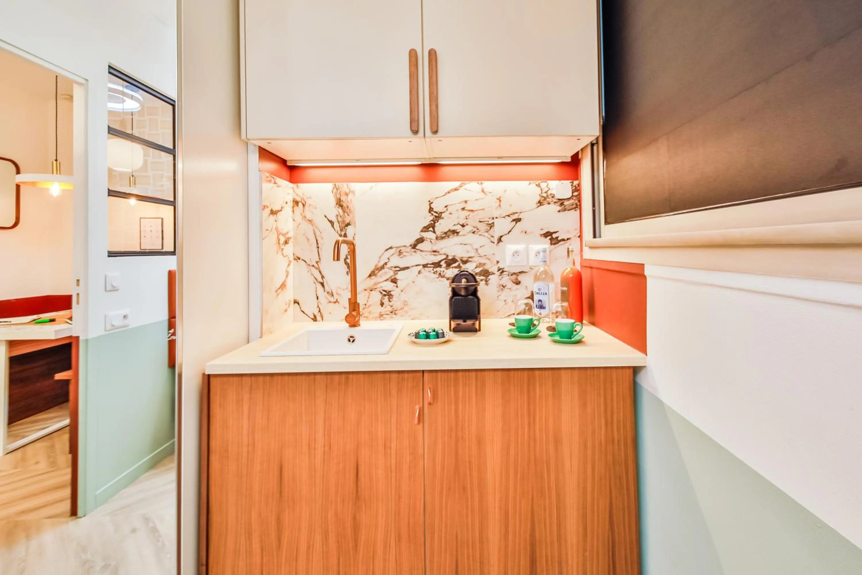 Kitchen or kitchenette in WS Molitor - Auteuil
