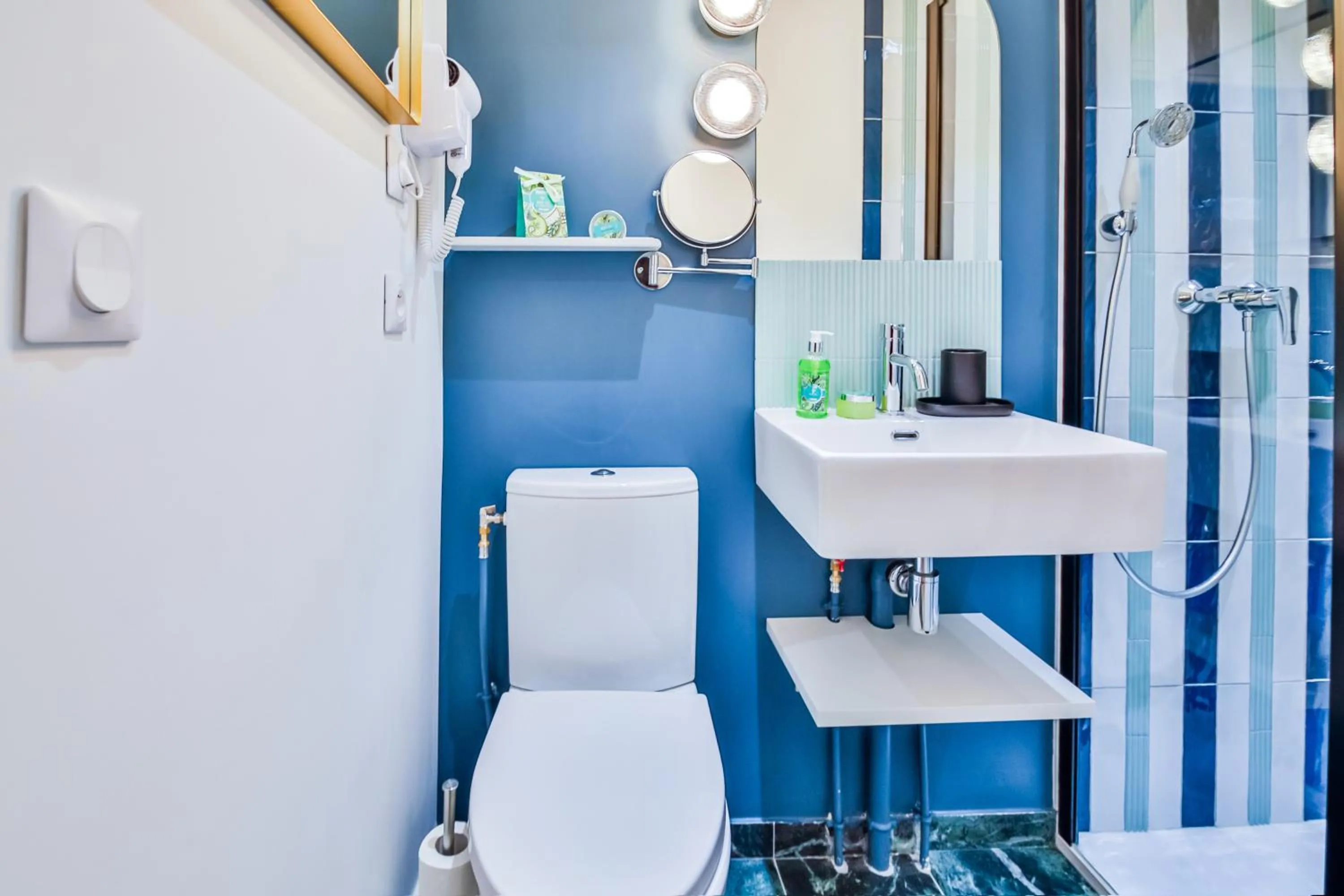 Shower in WS Molitor - Auteuil