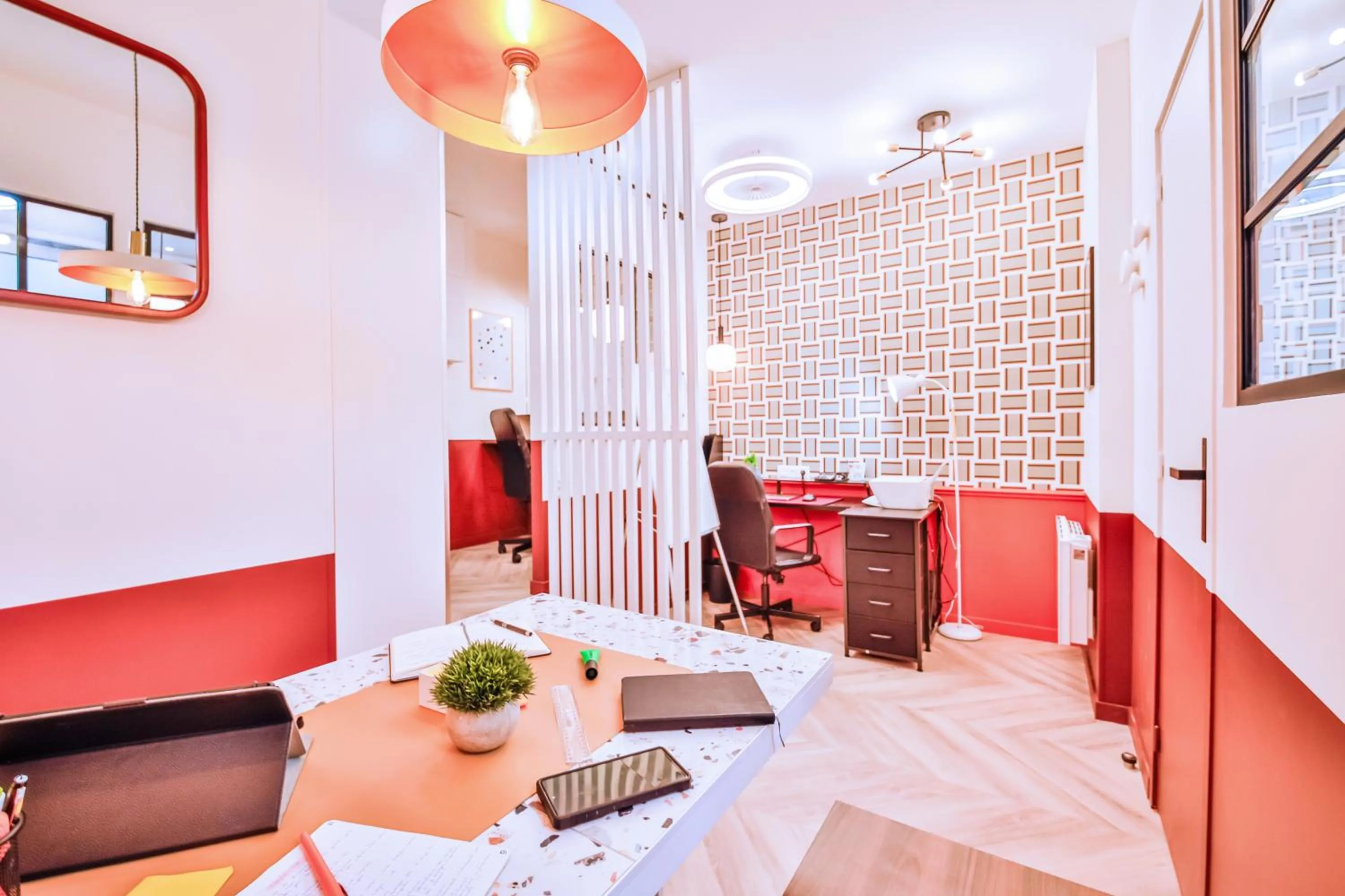 Living room in WS Molitor - Auteuil