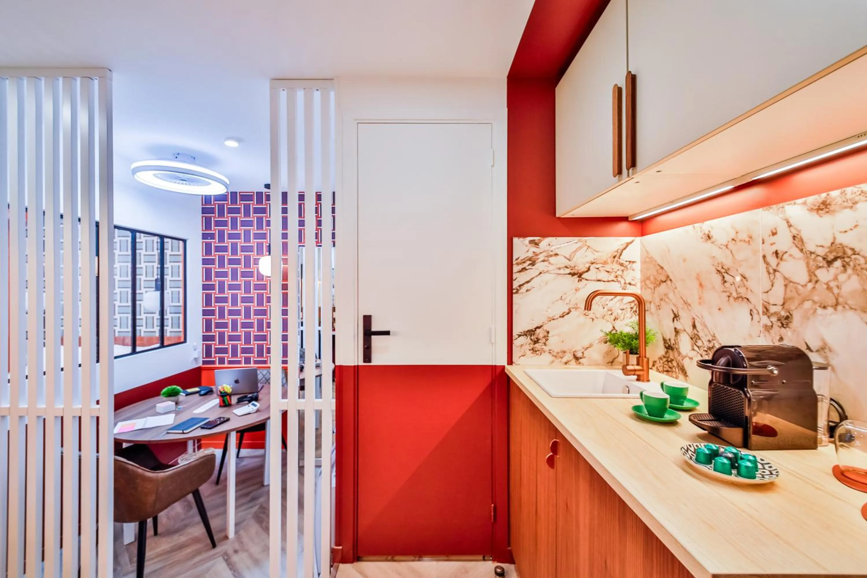 Kitchen or kitchenette in WS Molitor - Auteuil