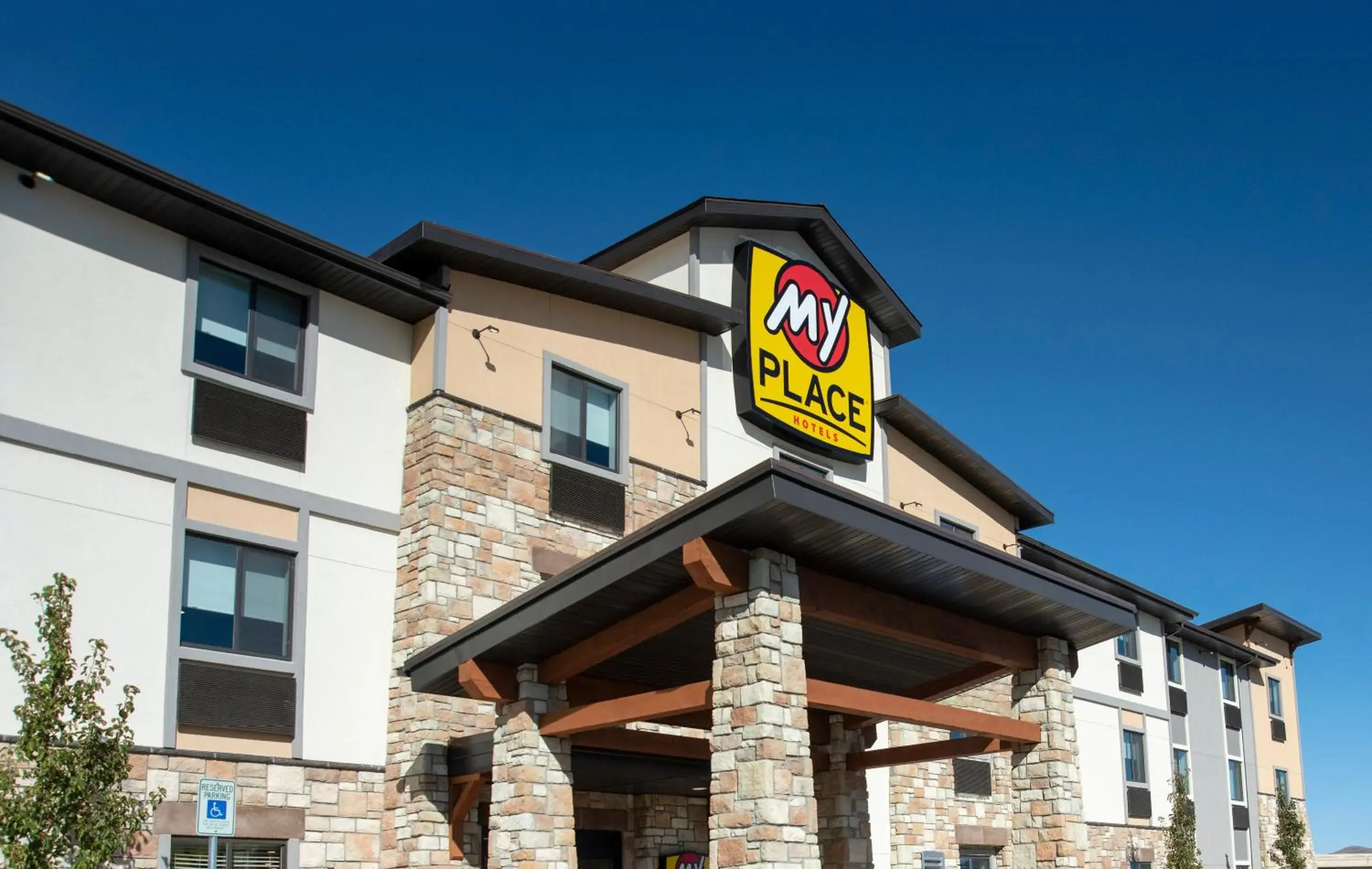 Property building in My Place Hotel-Idaho Falls, ID Property building in My Place Hotel-Idaho Falls, ID