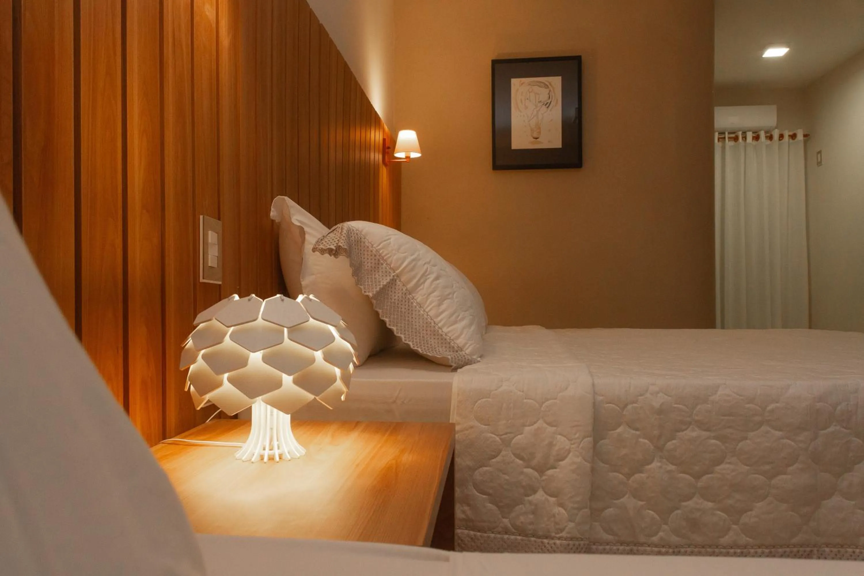 Bed in Principe do Mutá Hotel Design