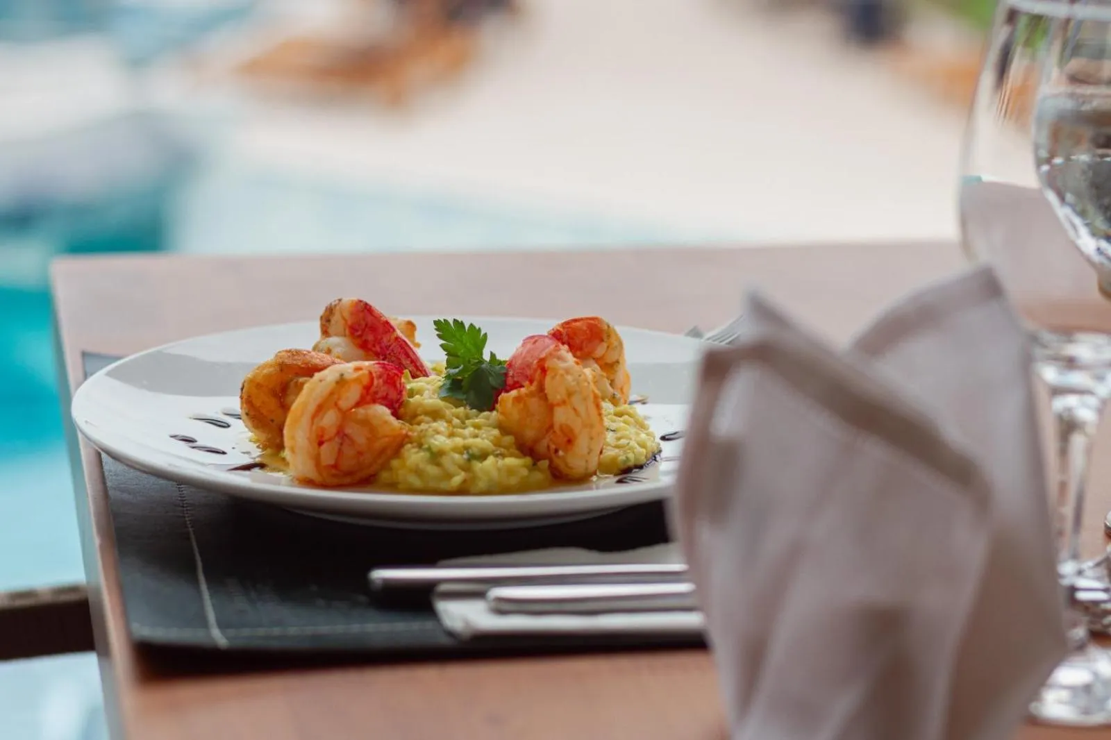 Food and drinks in Principe do Mutá Hotel Design