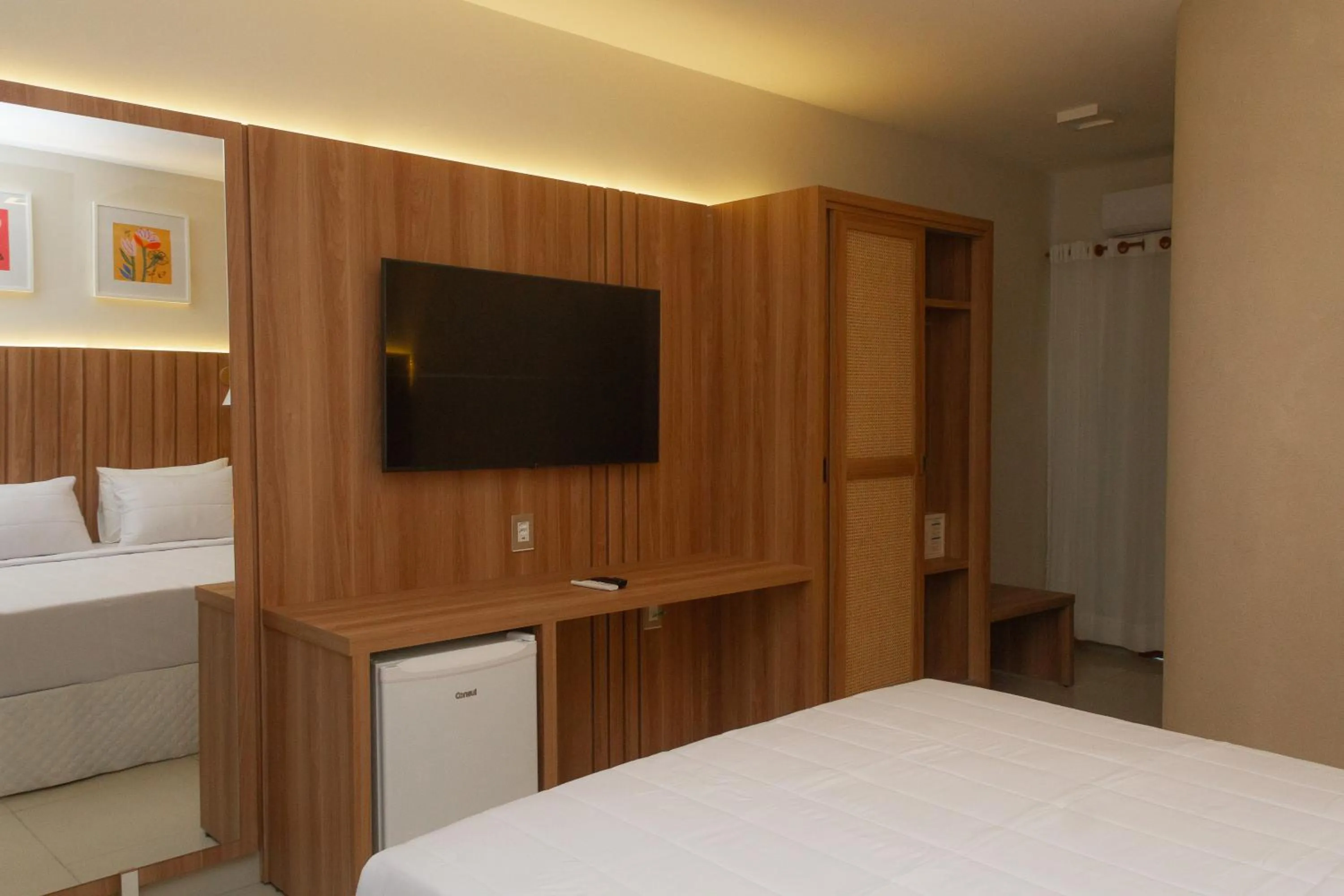 Bed in Principe do Mutá Hotel Design