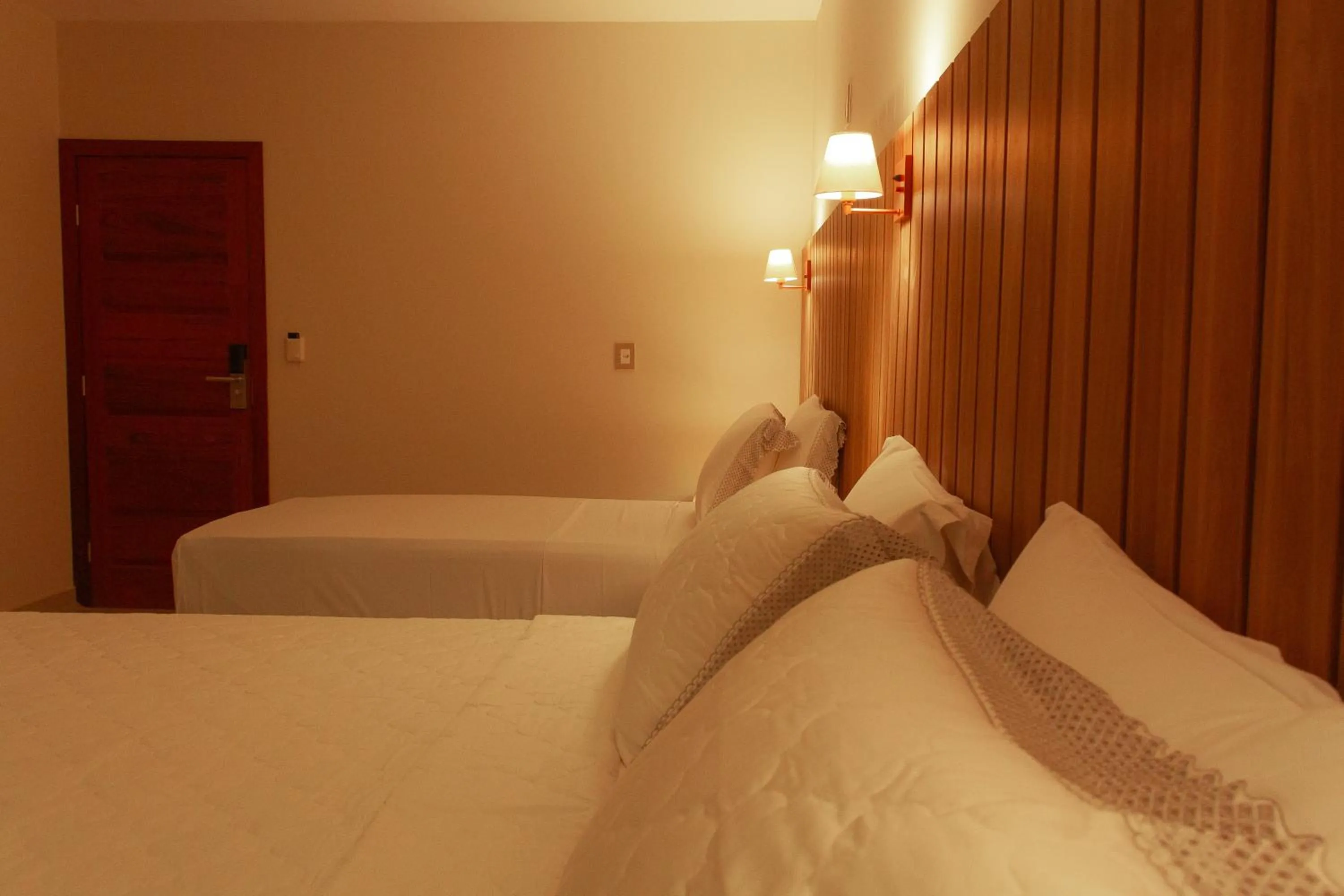 Bed in Principe do Mutá Hotel Design