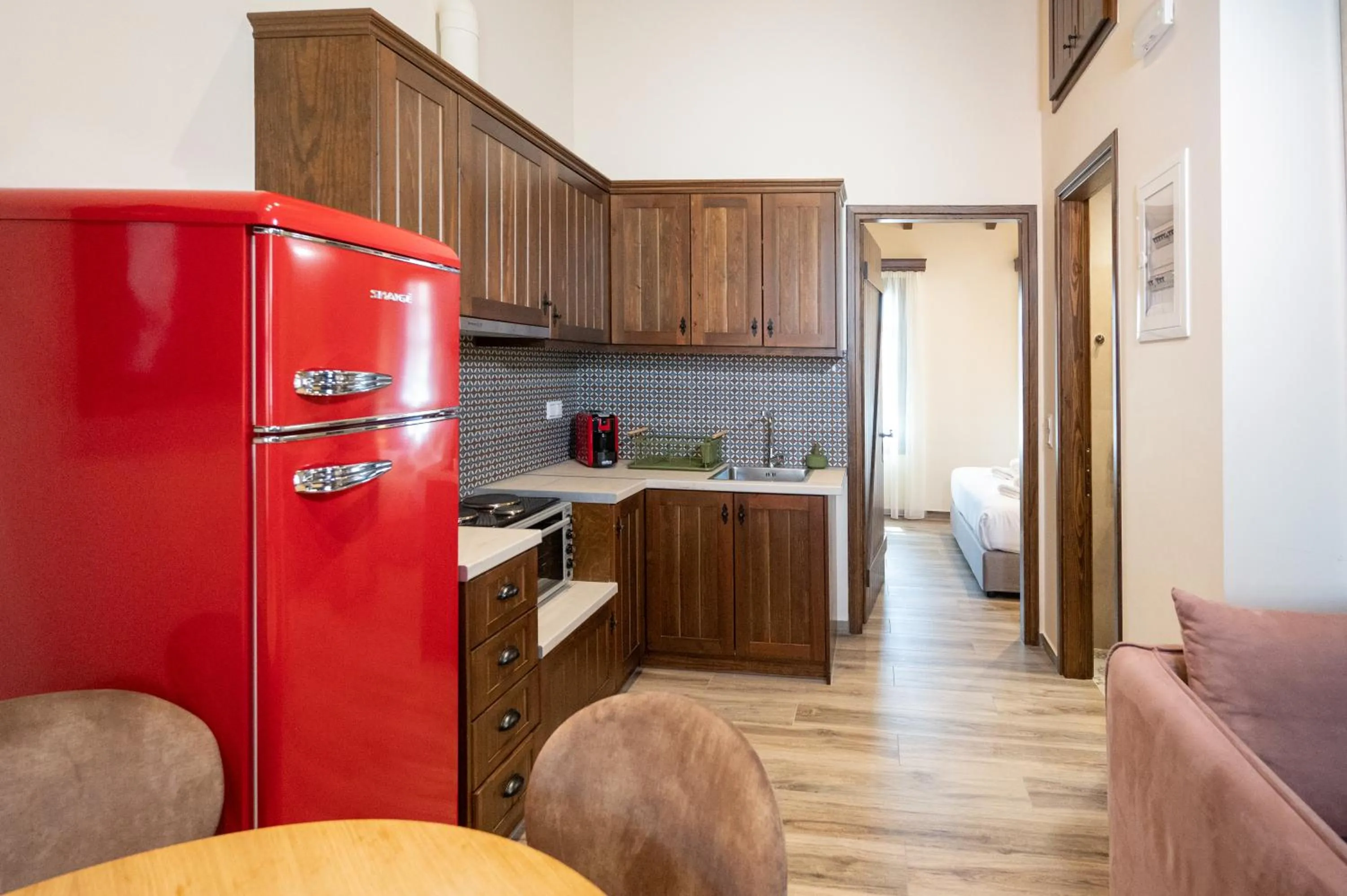 Kitchen or kitchenette in Bodrum Suites