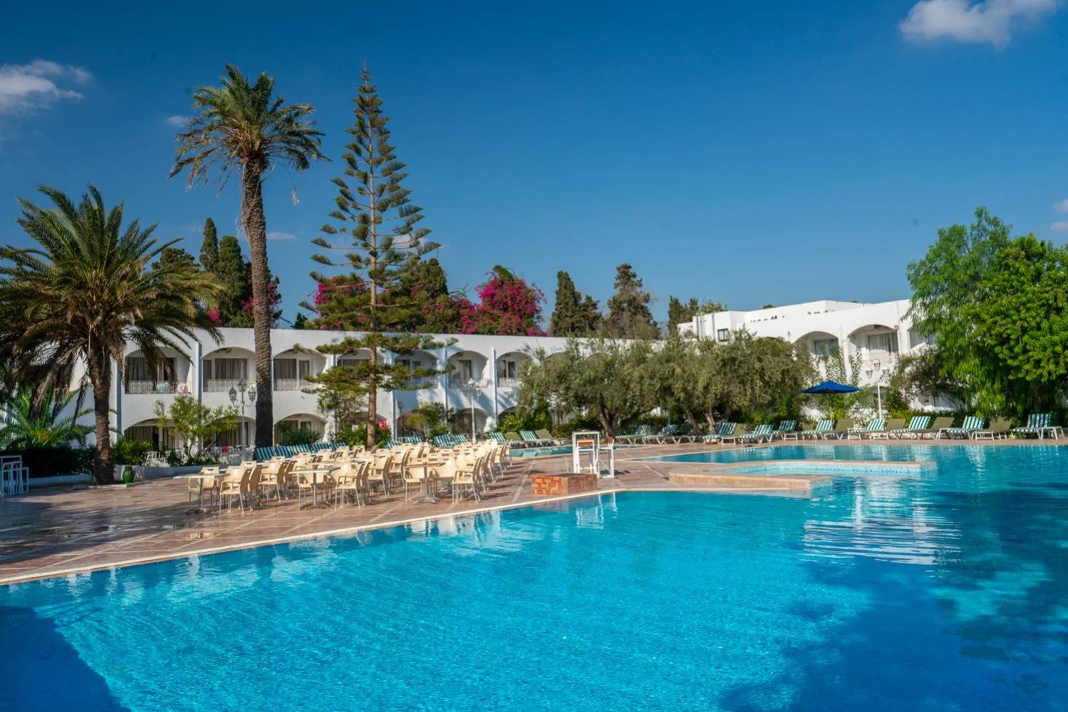 Swimming pool in Le Hammamet Hôtel & Spa
