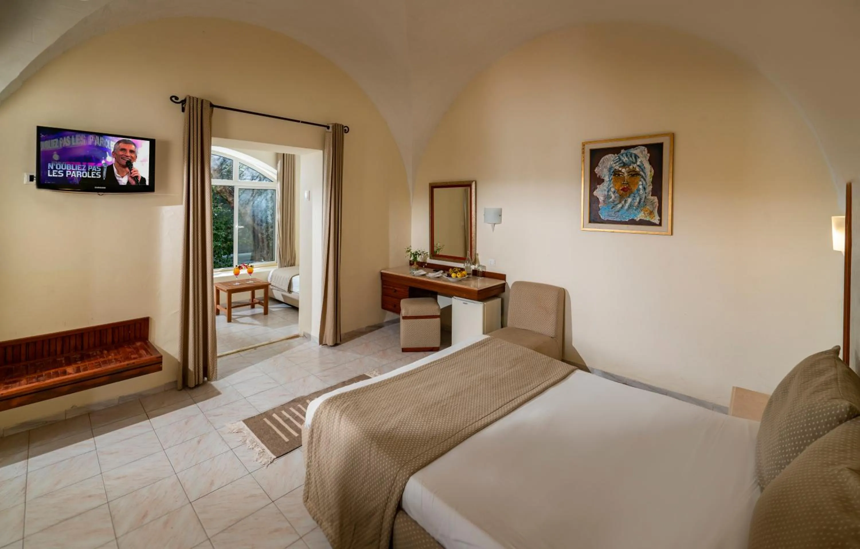 Bed in Le Hammamet Hôtel & Spa