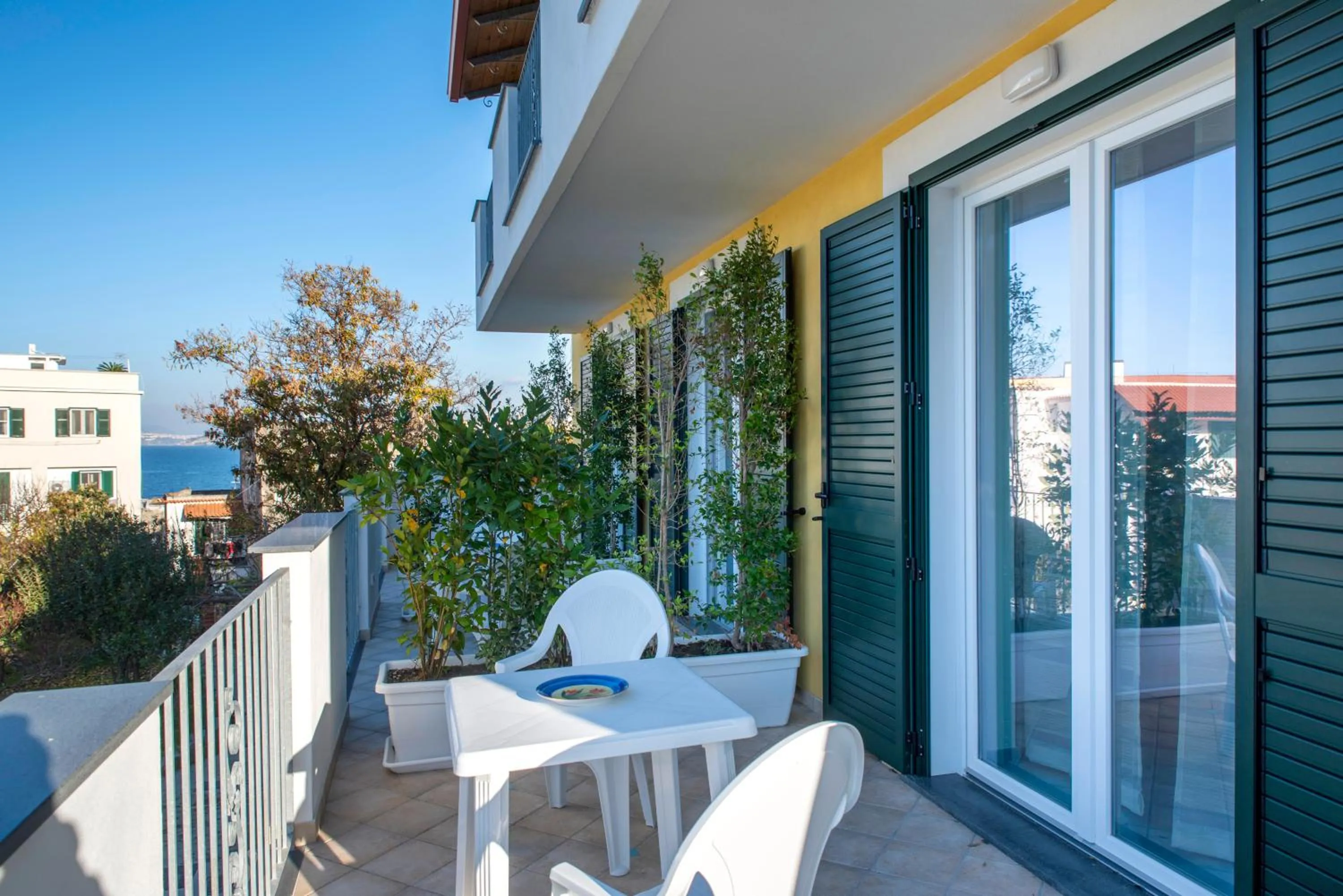 Balcony/Terrace in B&B La Vigna - Ischia Ponte