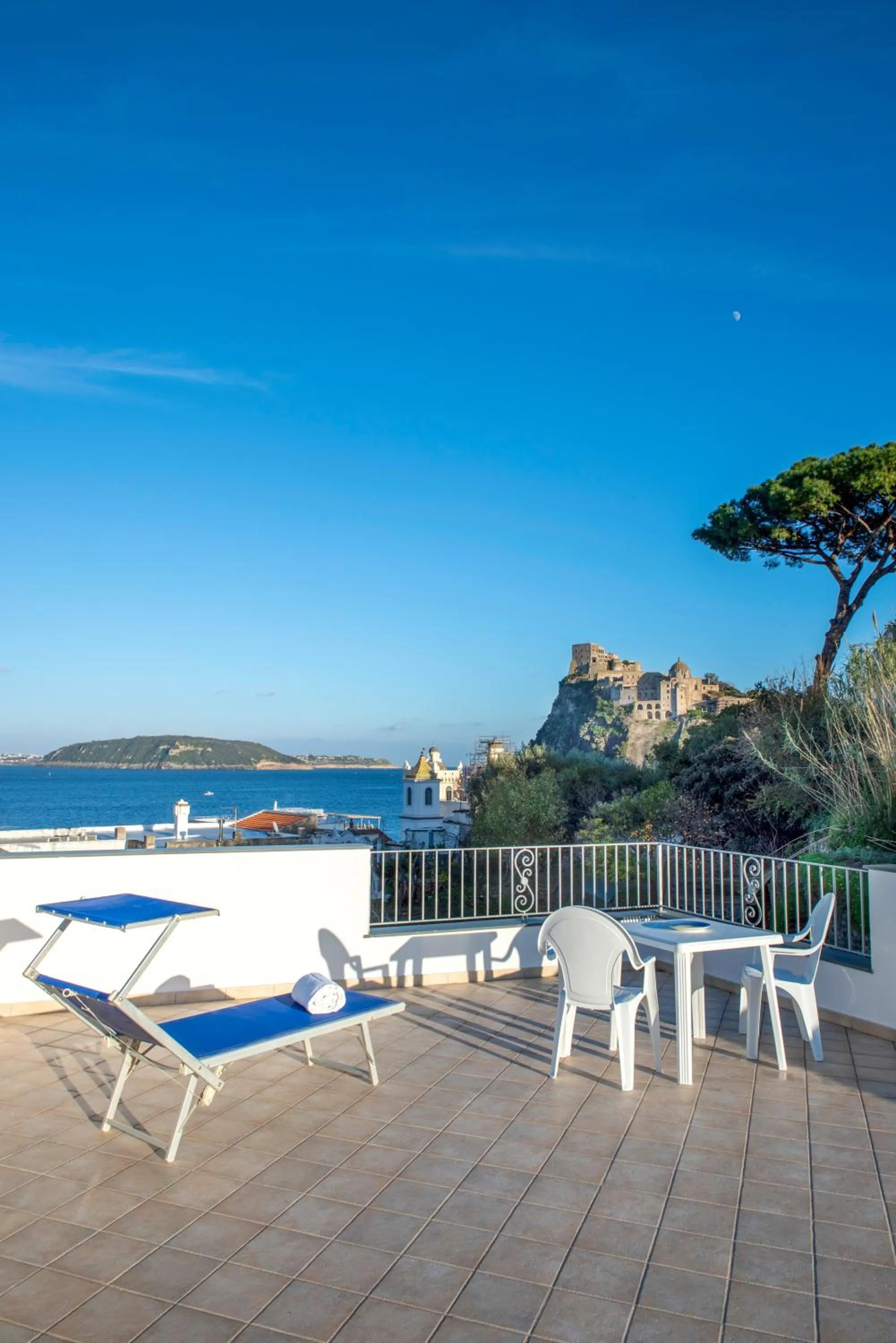 Balcony/Terrace in B&B La Vigna - Ischia Ponte