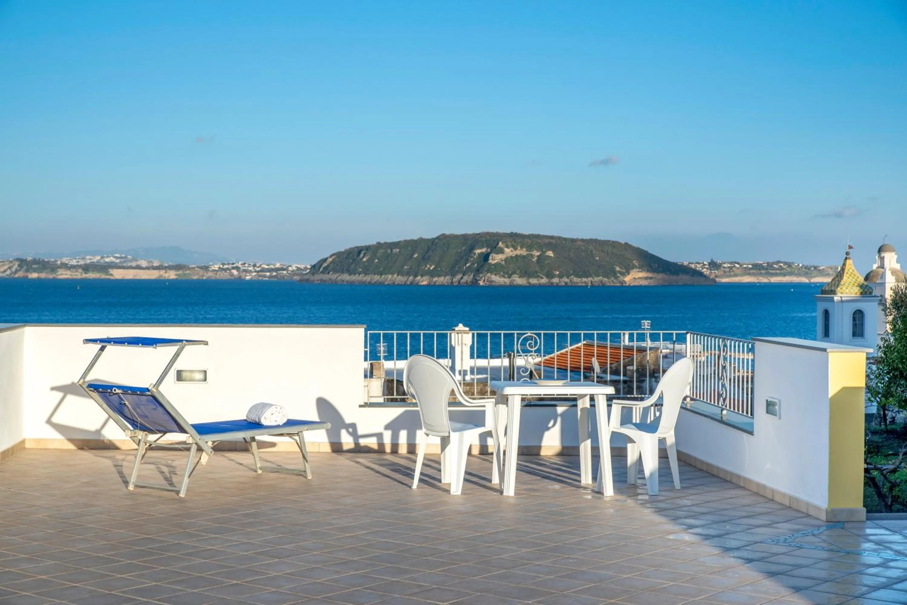Balcony/Terrace in B&B La Vigna - Ischia Ponte