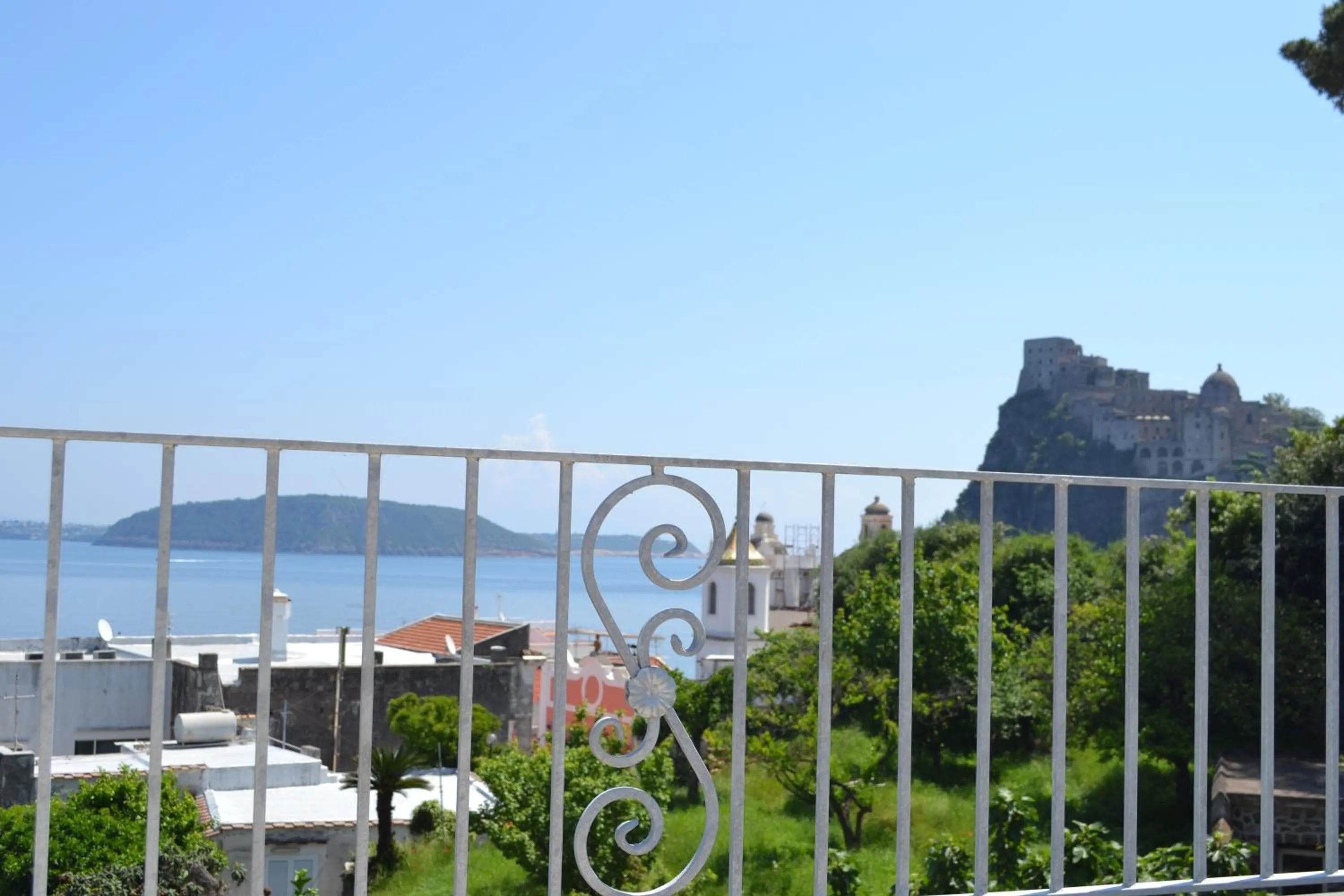 Balcony/Terrace in B&B La Vigna - Ischia Ponte