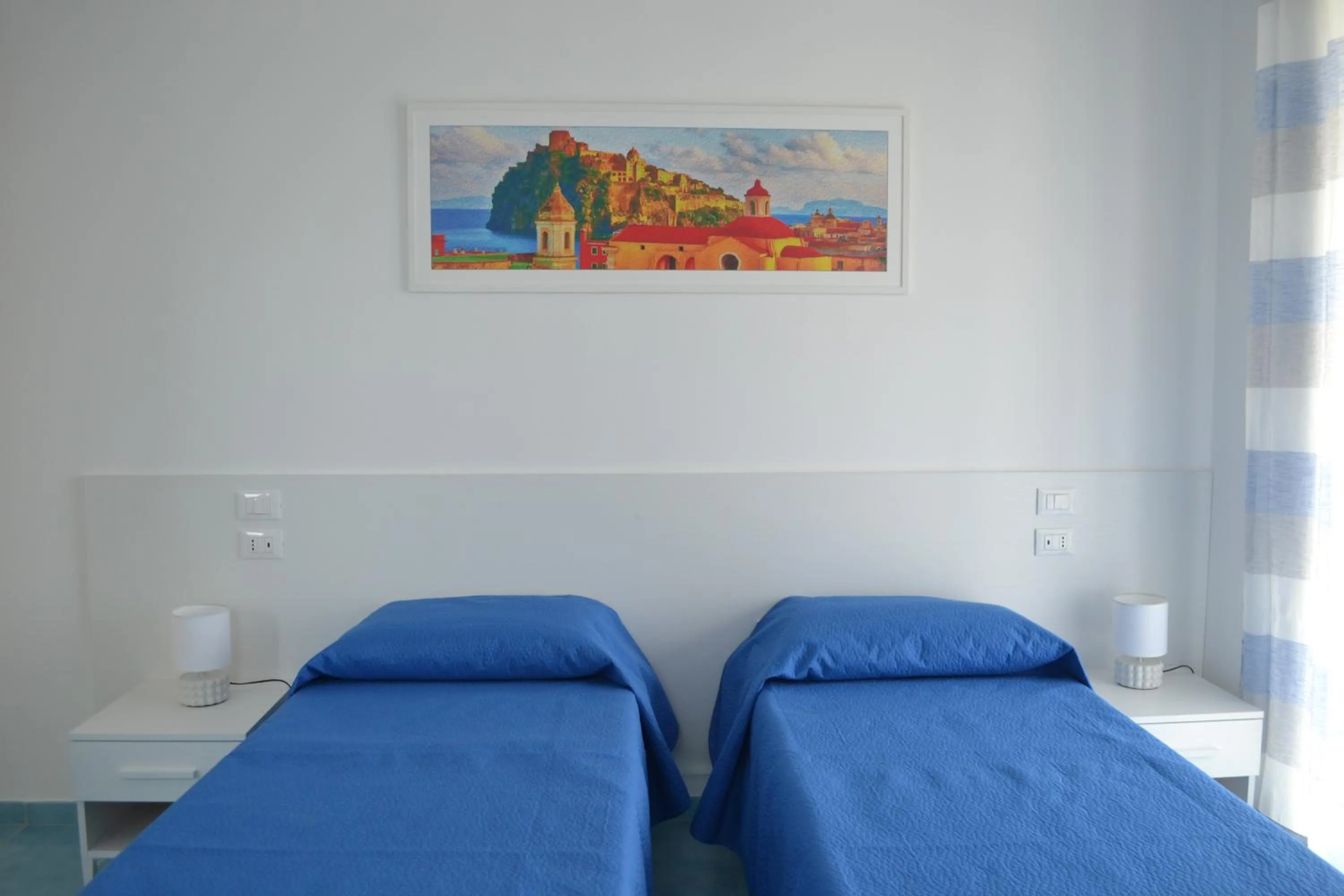Bedroom, Bed in B&B La Vigna - Ischia Ponte