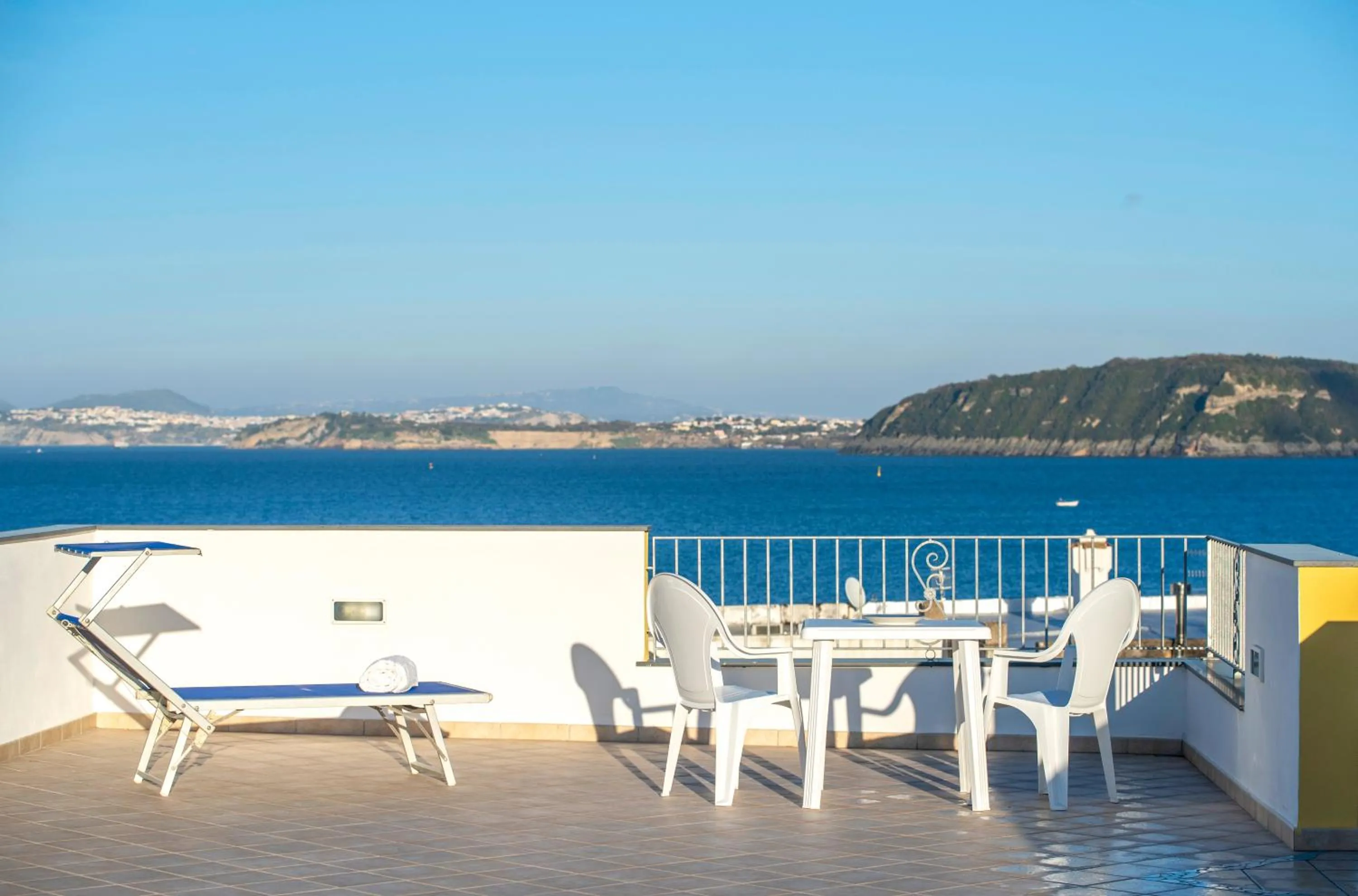 Balcony/Terrace in B&B La Vigna - Ischia Ponte