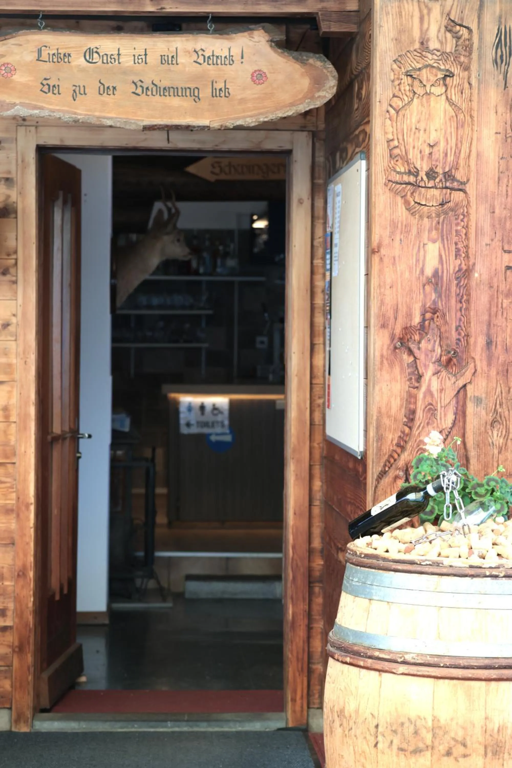 Facade/entrance in Hotel Wildbach Brienz