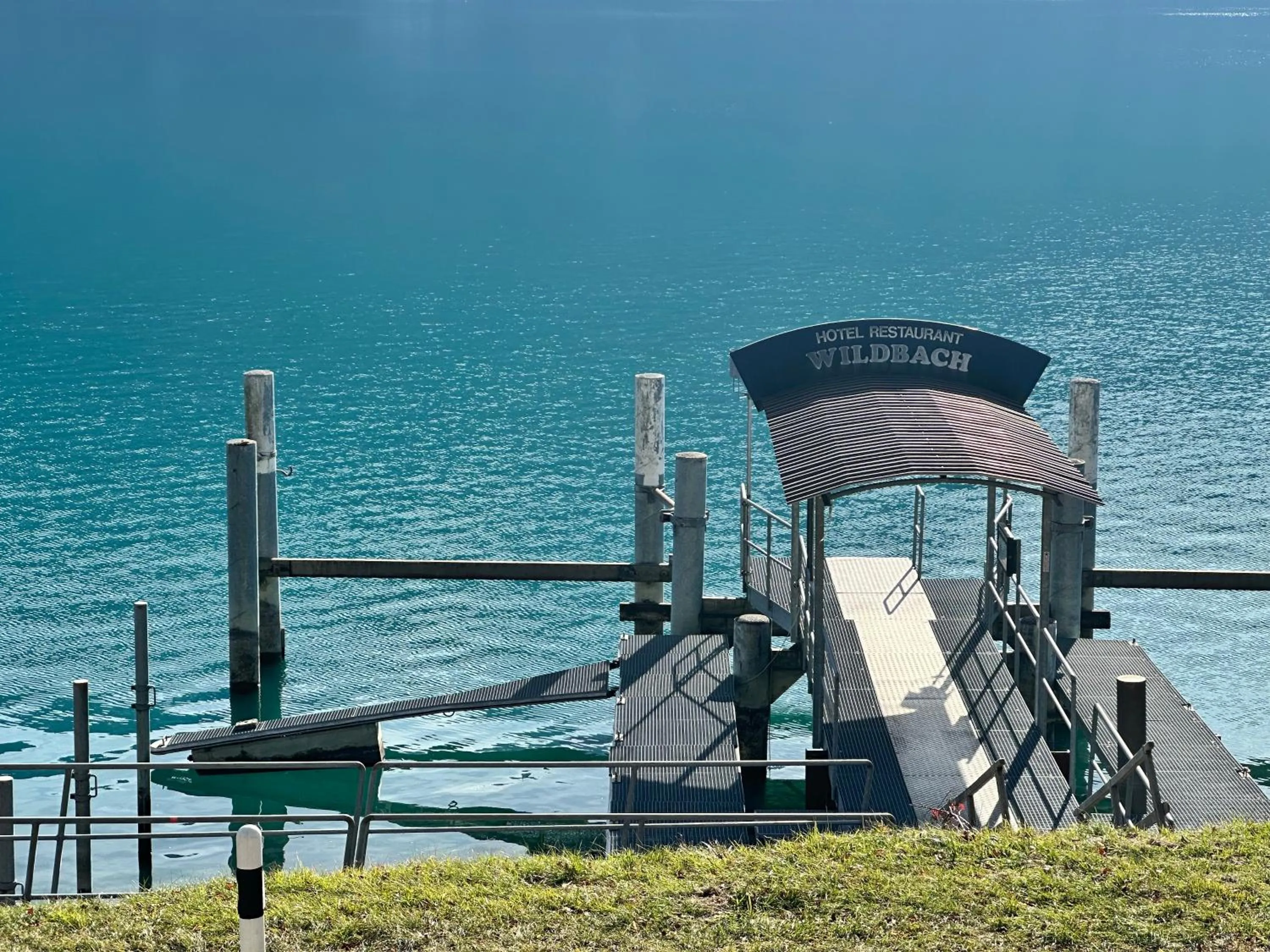 Lake view in Hotel Wildbach Brienz