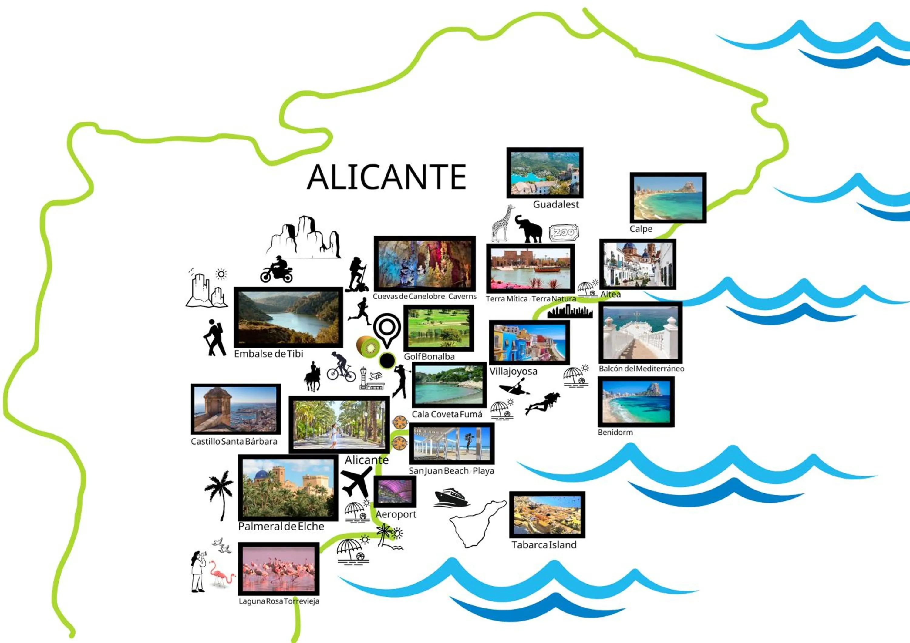 Floor plan in Kiwidestiny Alicante