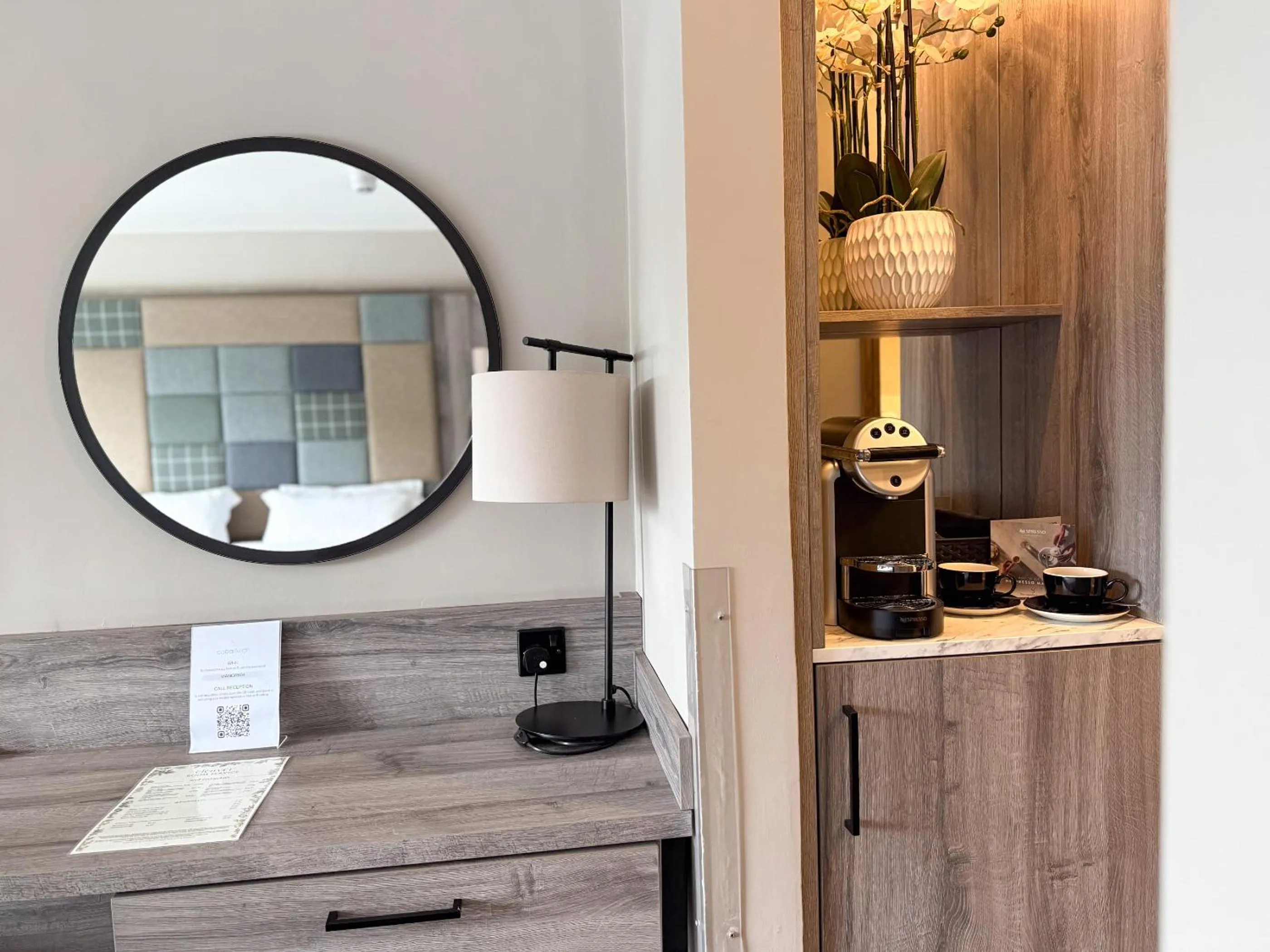 Coffee/tea facilities in Cabarfeidh Hotel