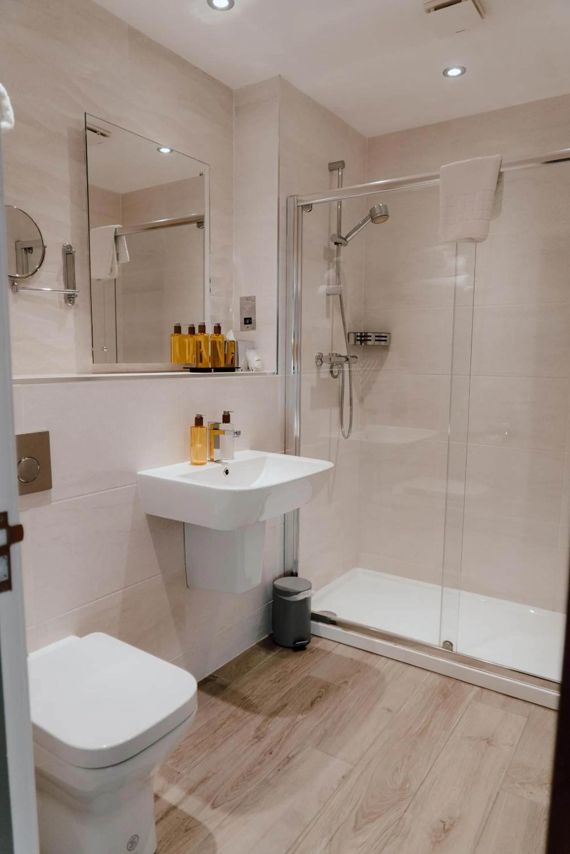 Shower in Cabarfeidh Hotel