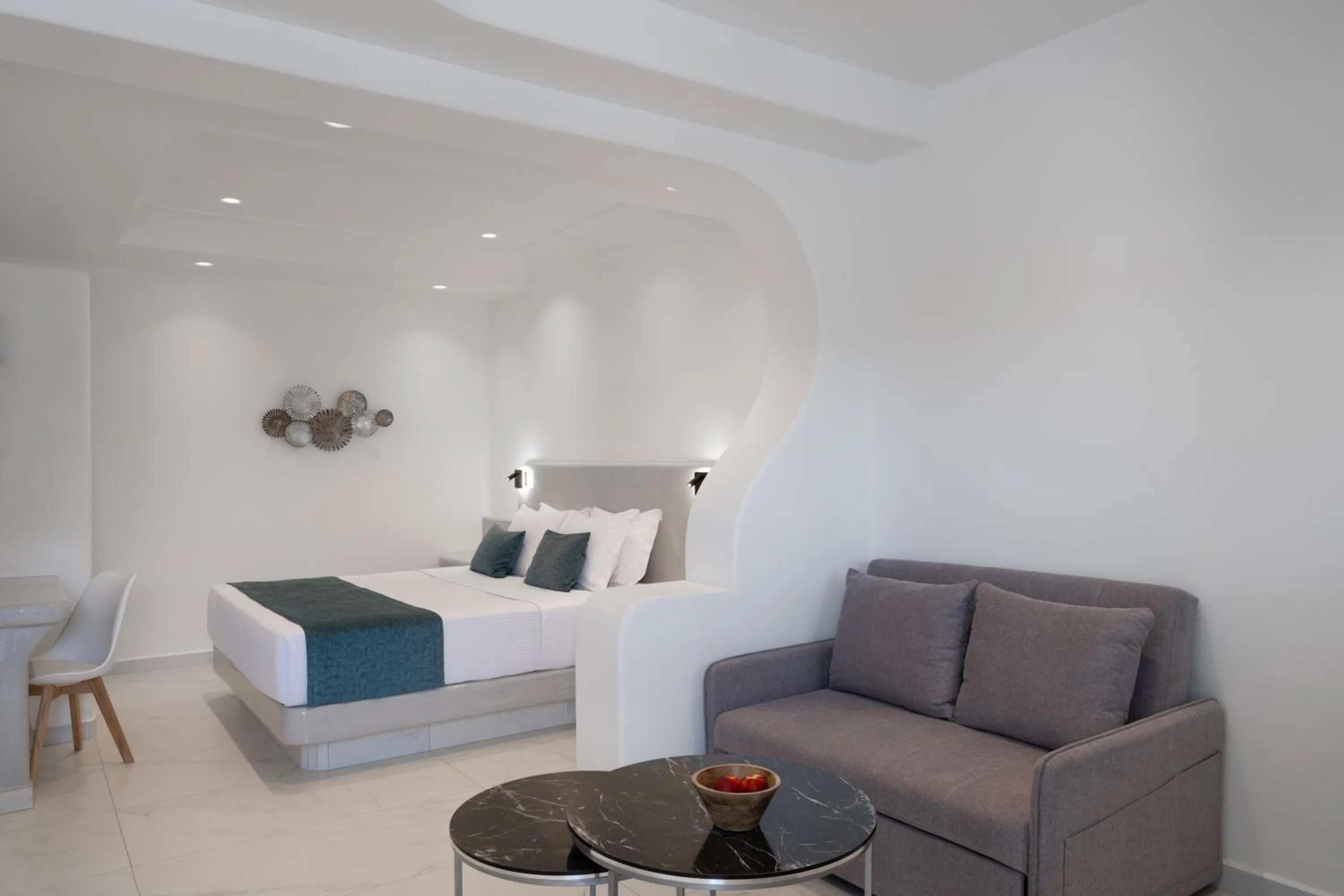 Bed in Griseo Villas