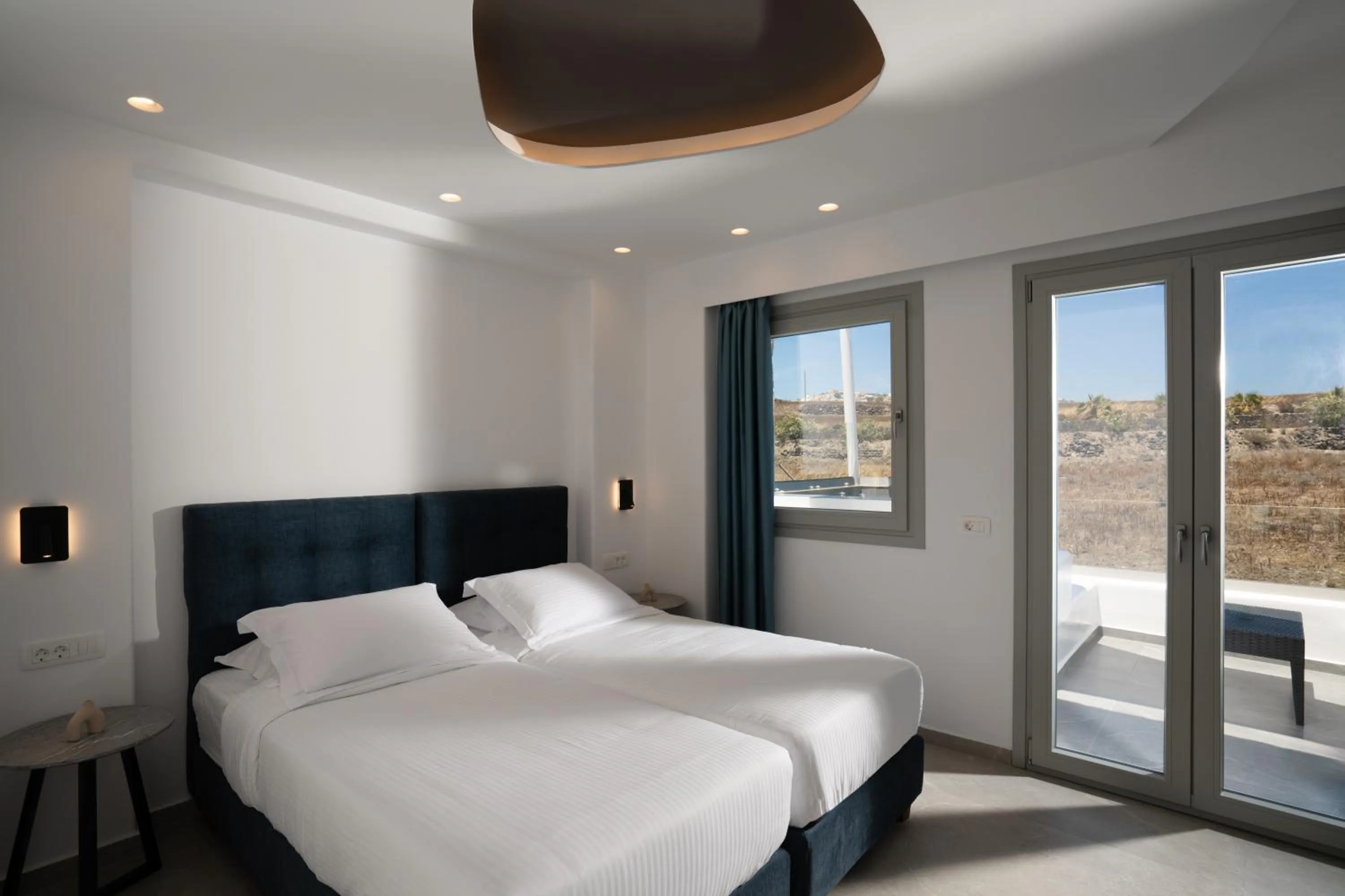Bed in Griseo Villas