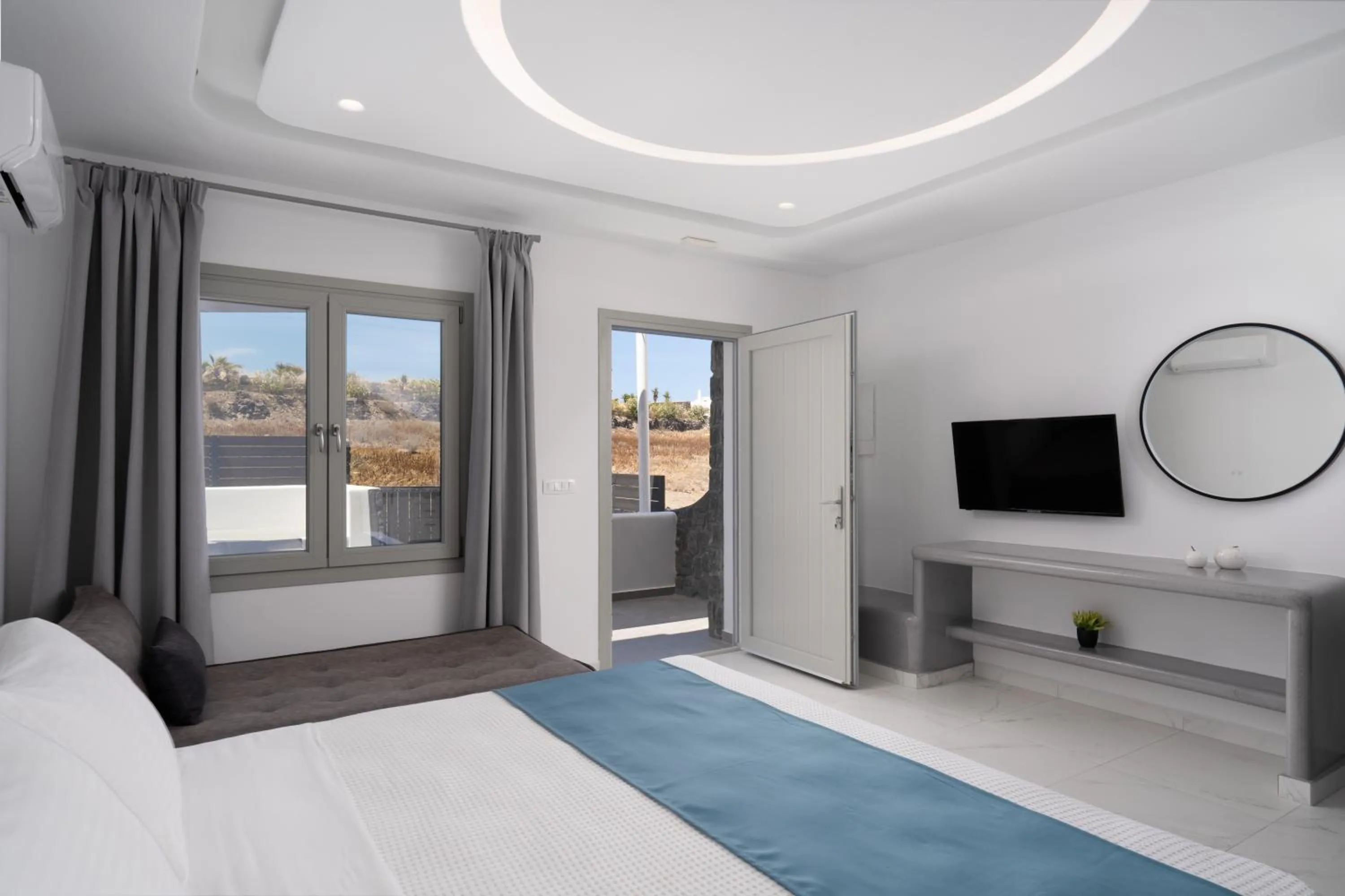 Bed in Griseo Villas