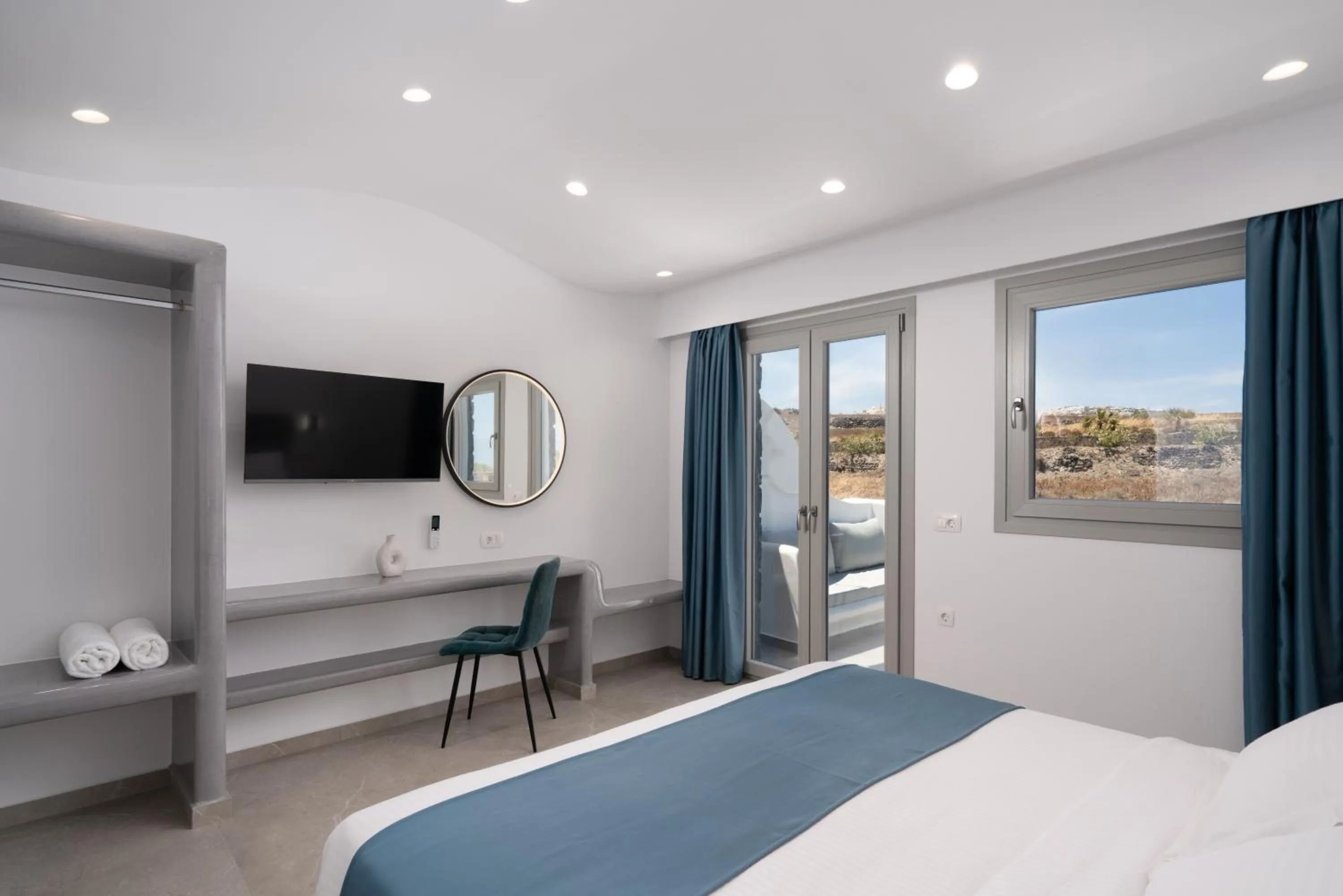 Bed in Griseo Villas