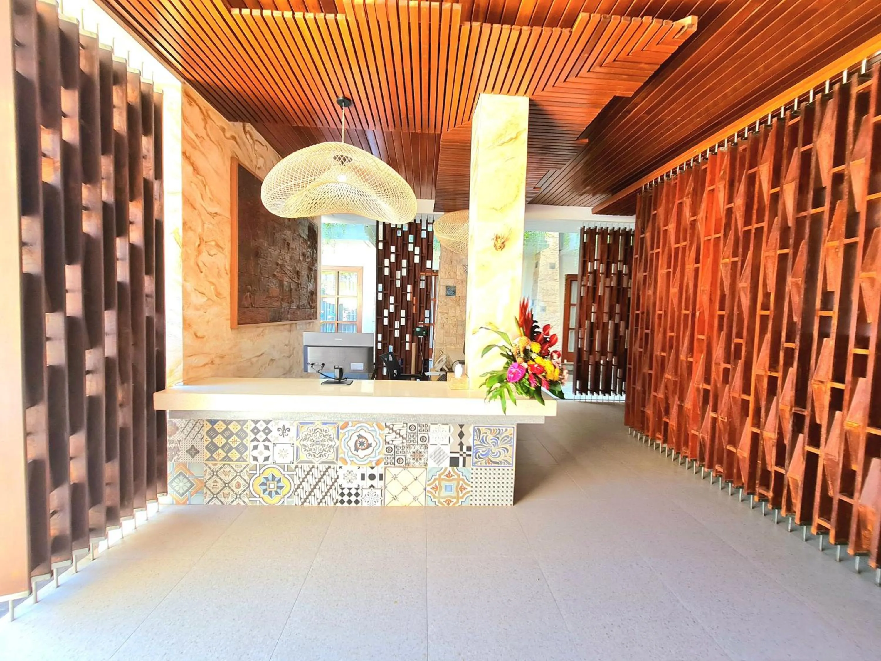 Lobby or reception in Kamandaka