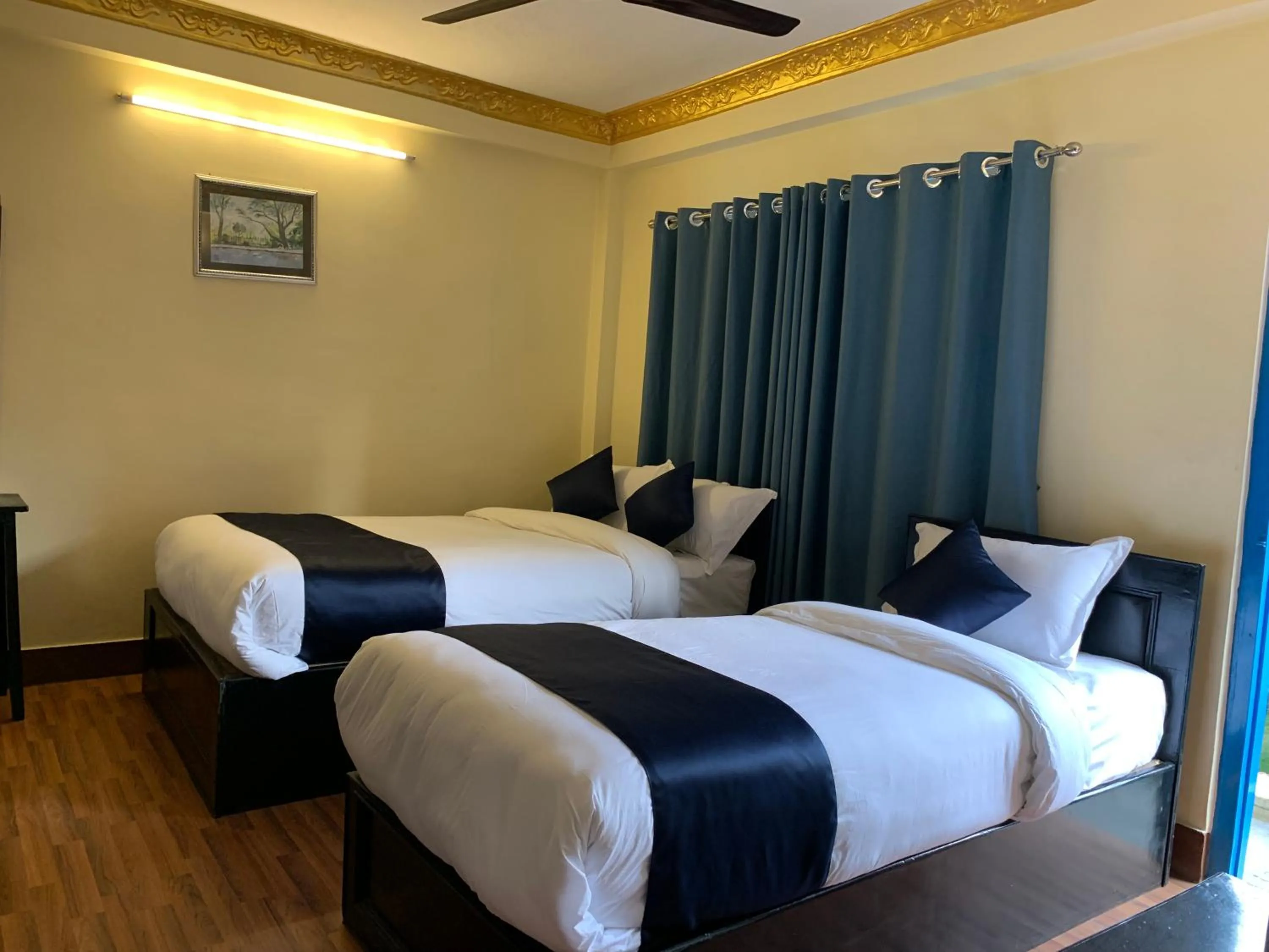 Bed in Temple Town Inn