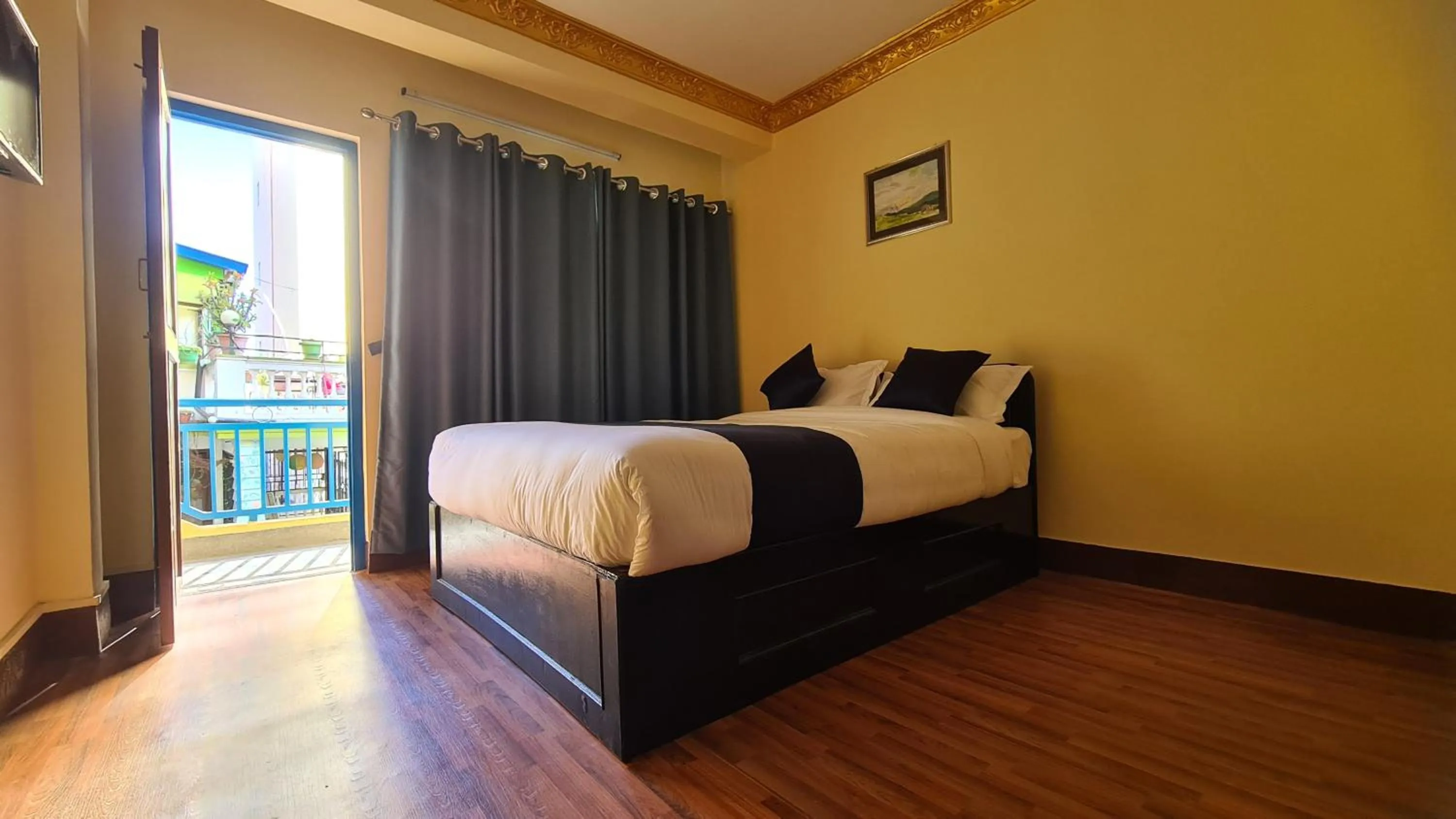 Bed in Temple Town Inn