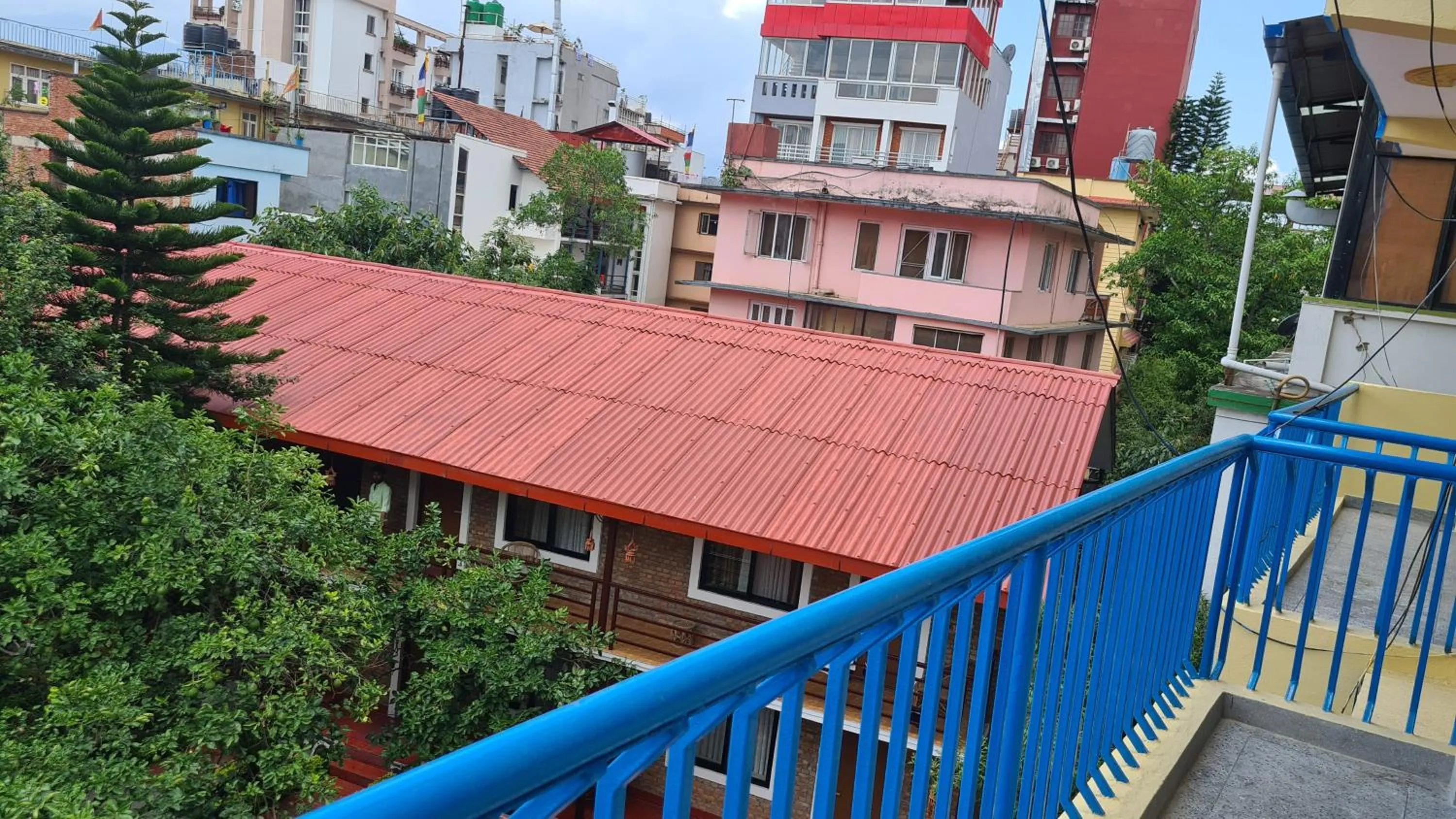 Balcony/Terrace in Temple Town Inn