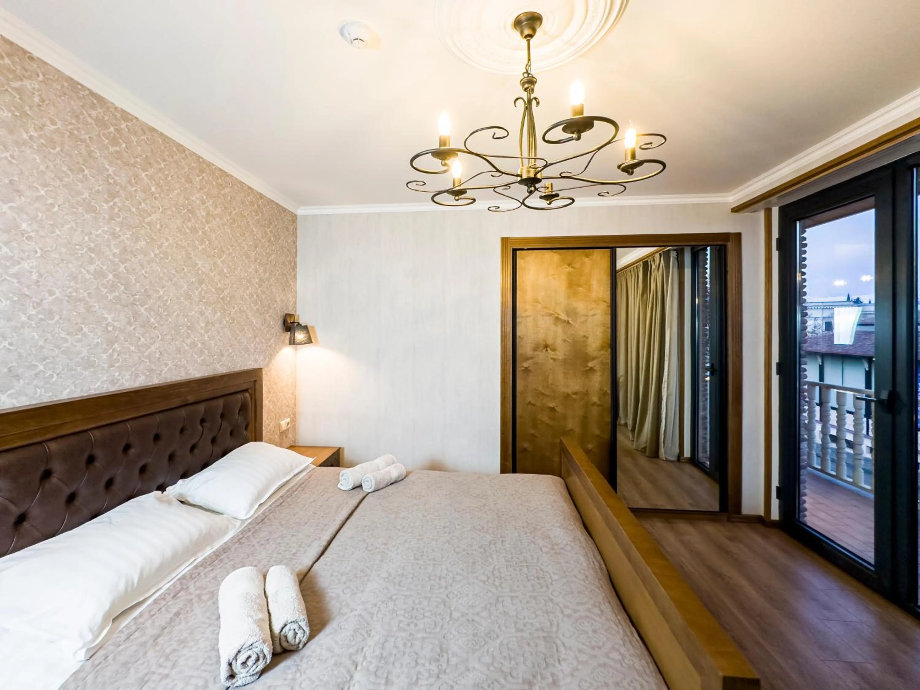 Bedroom, Bed in VinoOdor - ვინოოდორ