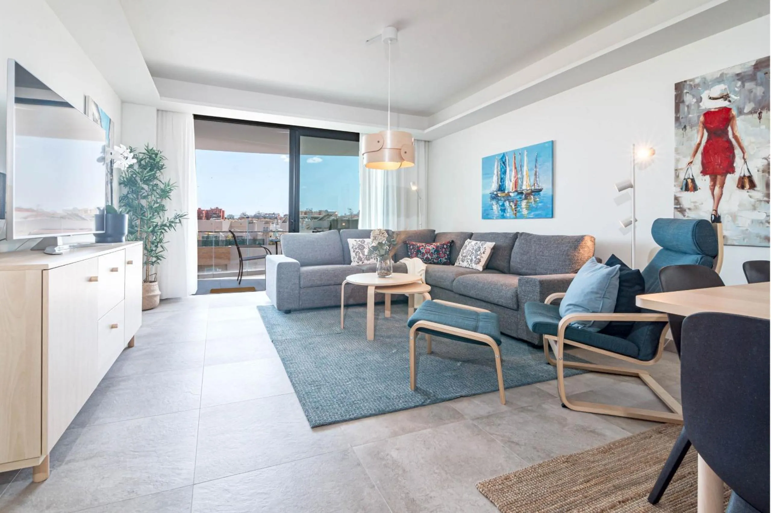 Balcony/Terrace in INF26H- Comfortable and spacious city apartment
