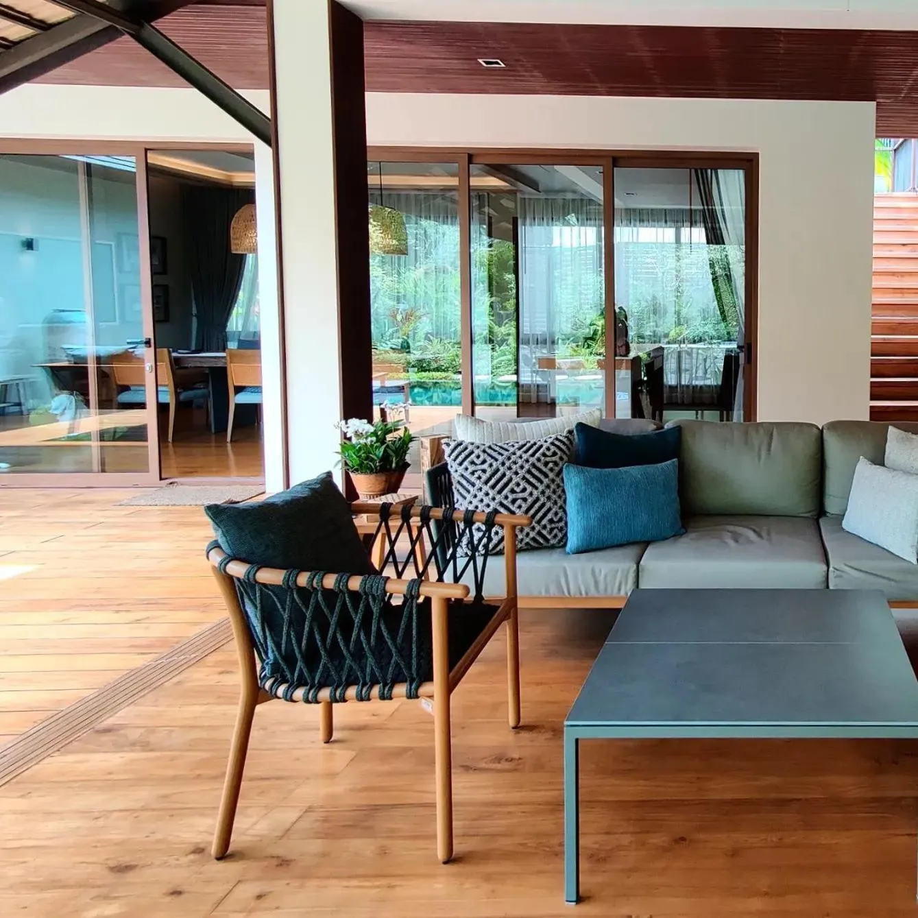 Patio in Rarin Villas