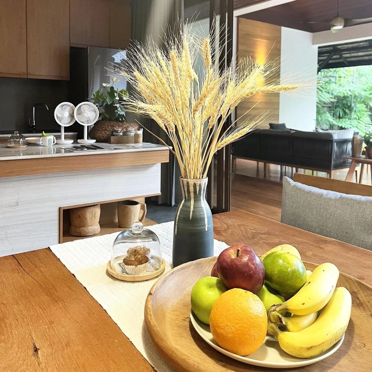Kitchen or kitchenette in Rarin Villas