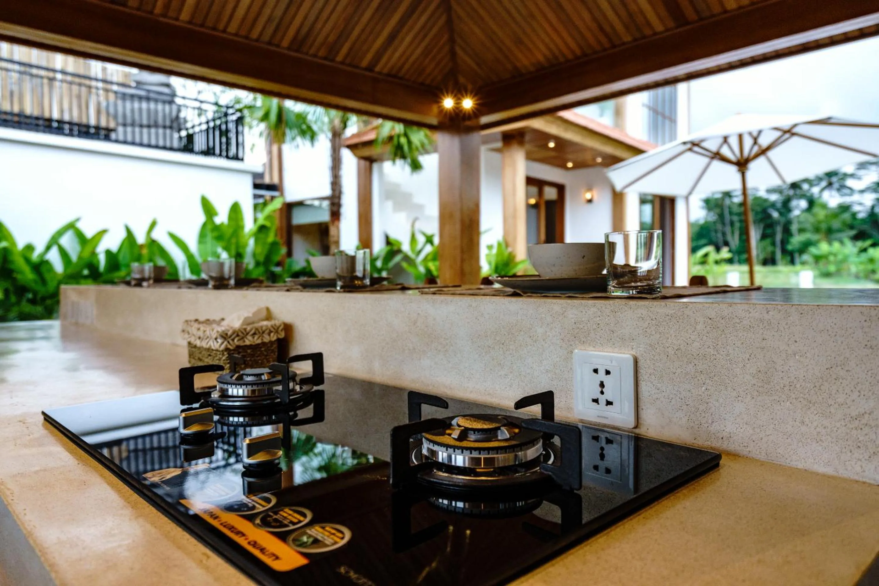 Area and facilities in Tembaga Serenity Villa - Paradise with Pool and Garden