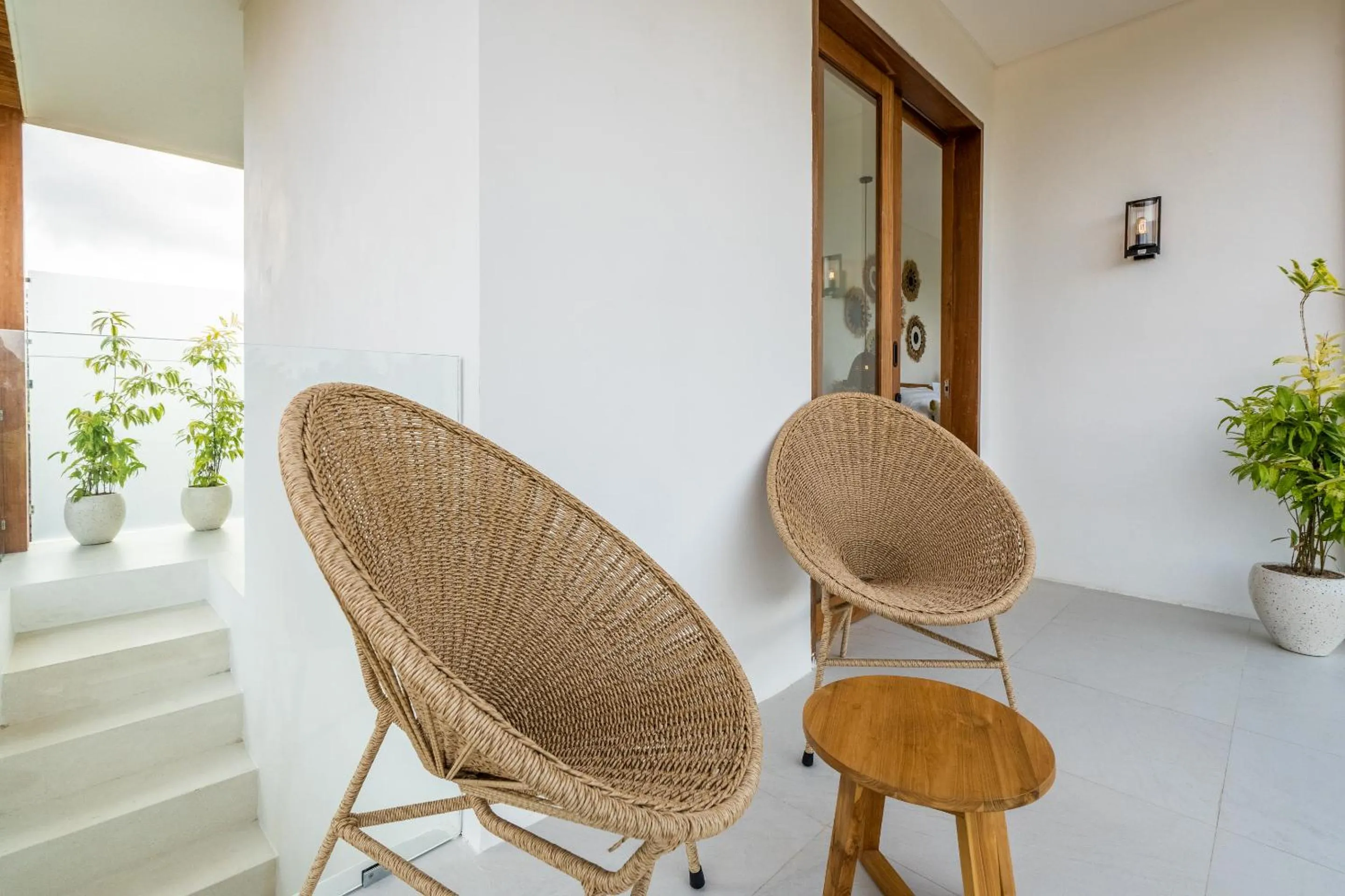 Balcony/Terrace in Tembaga Serenity Villa - Paradise with Pool and Garden