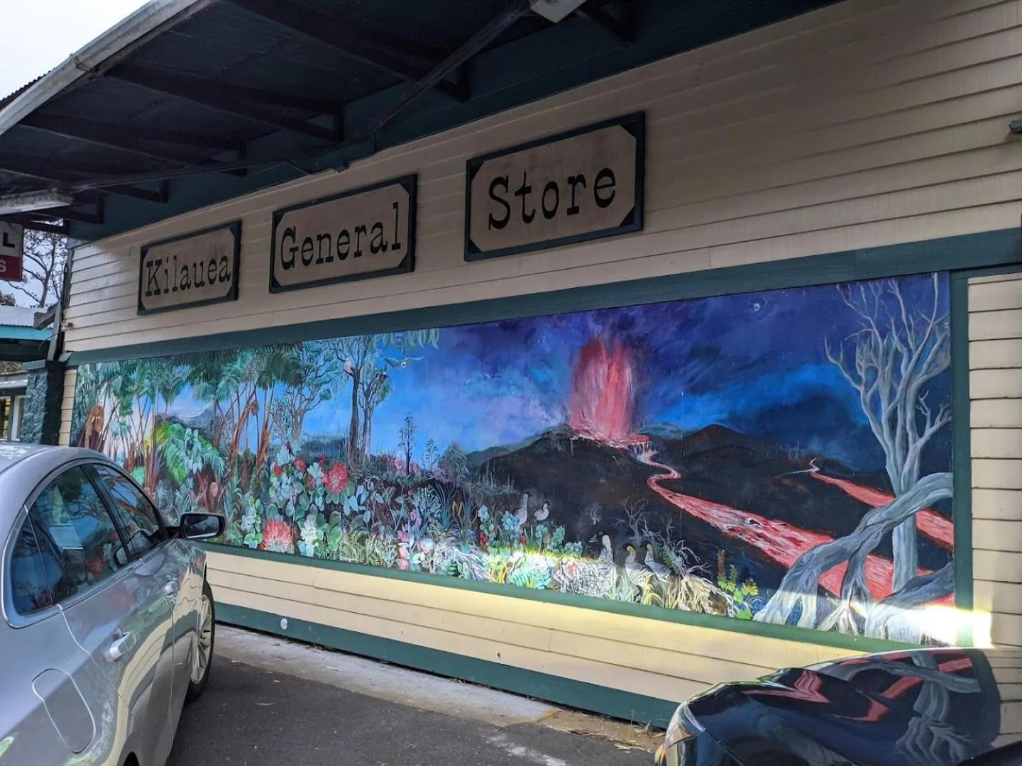 Restaurant/places to eat in Aloha Junction Bed and Breakfast -Minutes away from Hawaii Volcanoes National Park