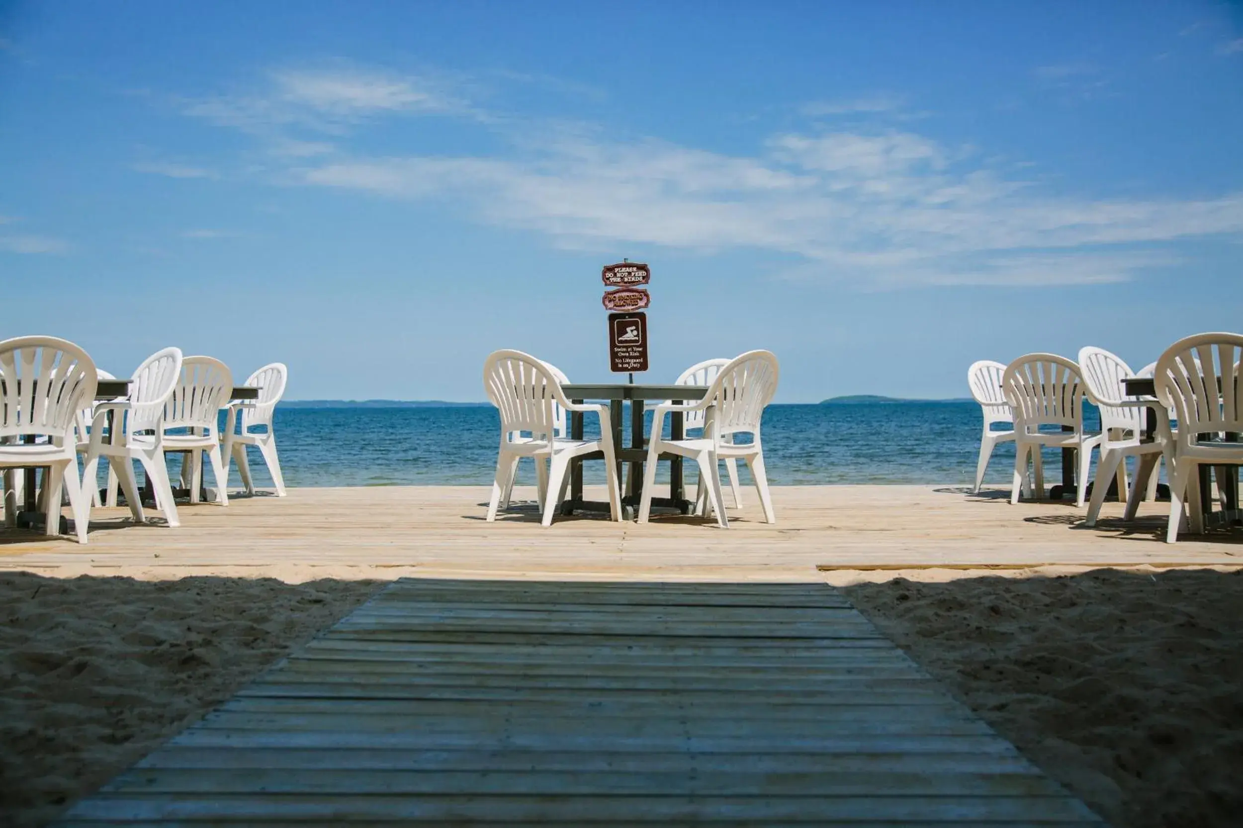 Beach, Patio/Outdoor Area in Bayshore Resort