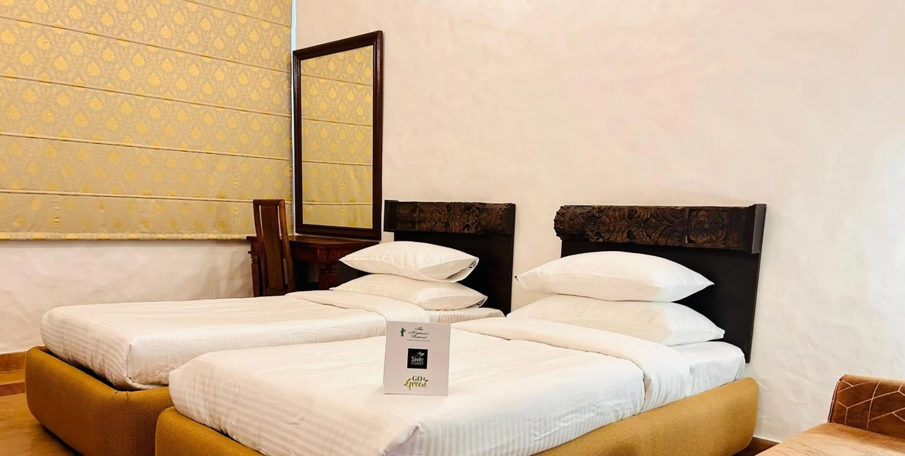 Bed in The Kaptain's Retreat