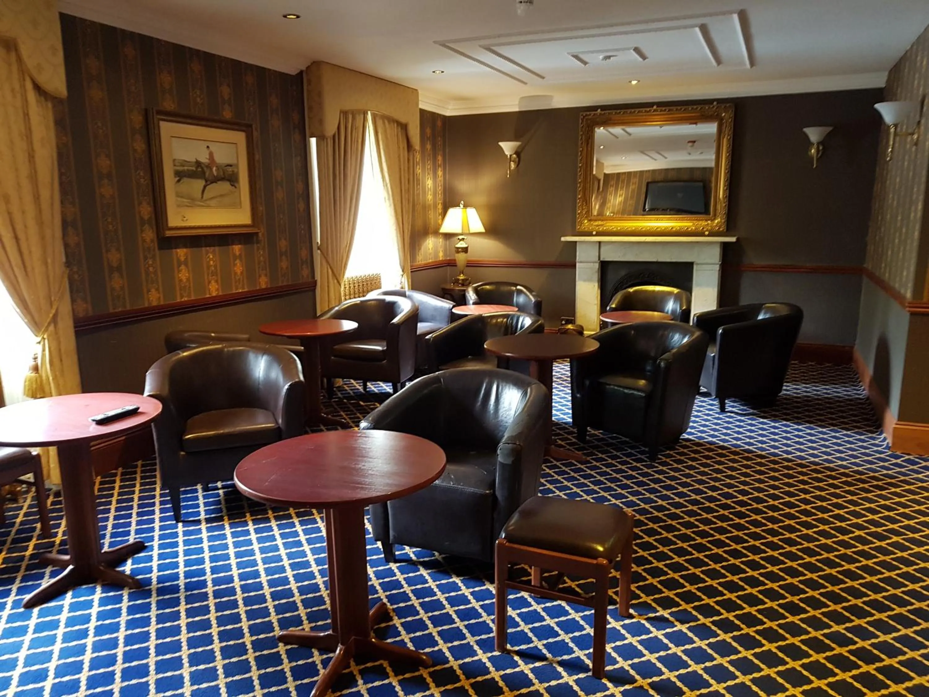 Communal lounge/ TV room in Shap Wells Hotel