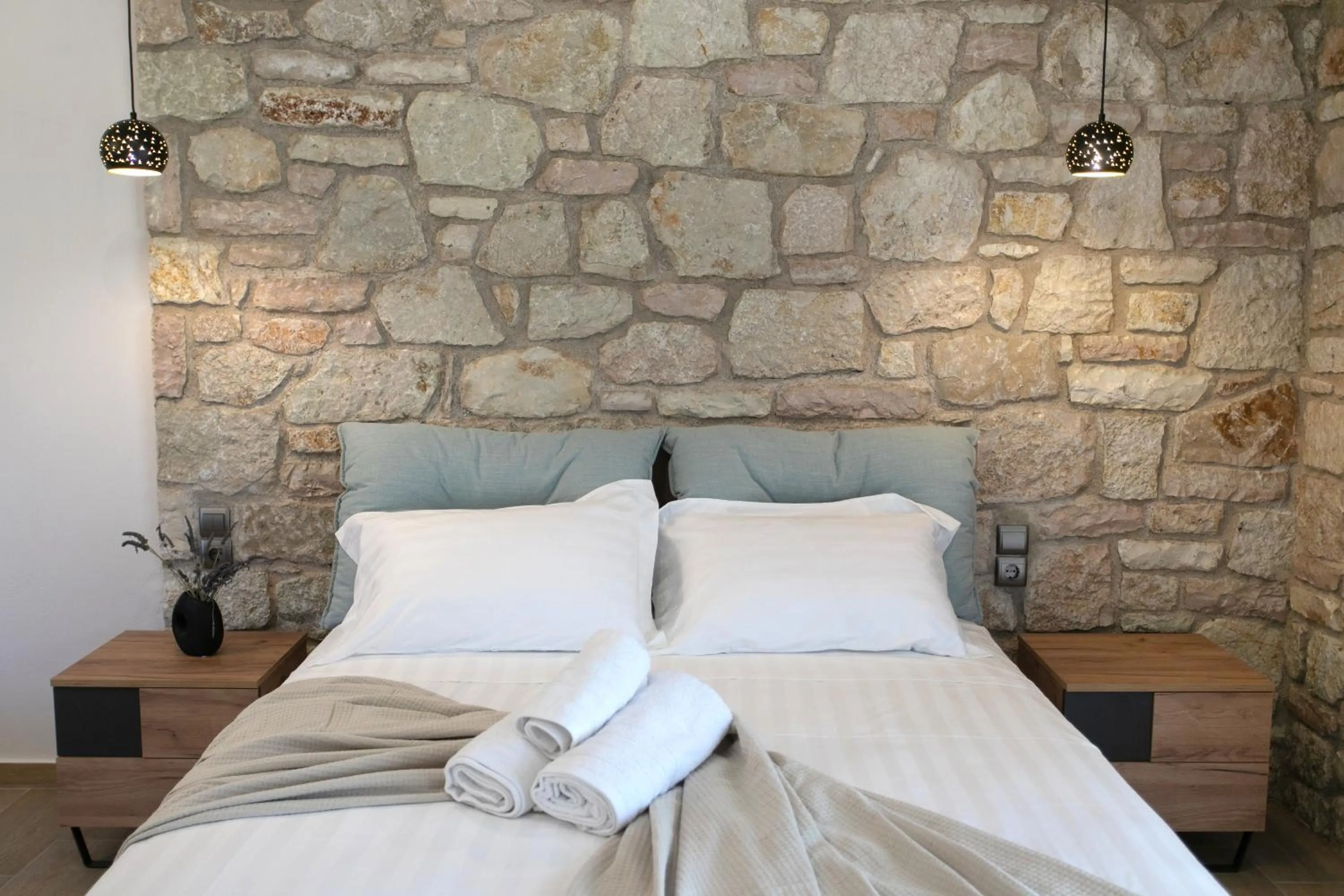 Bed in Michelangelo suites and apartments